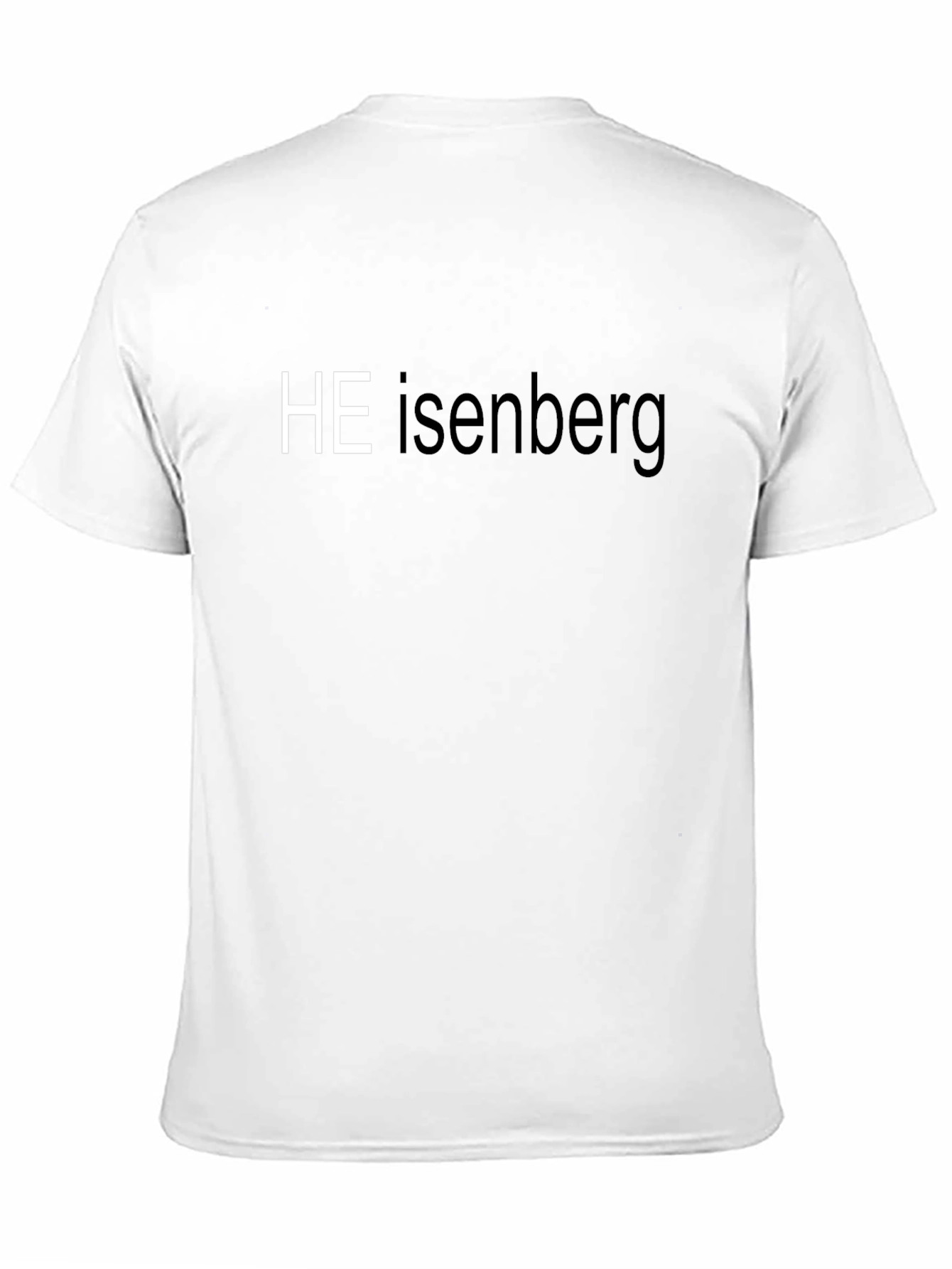 Heisenberg Mens Black Graphic Tee