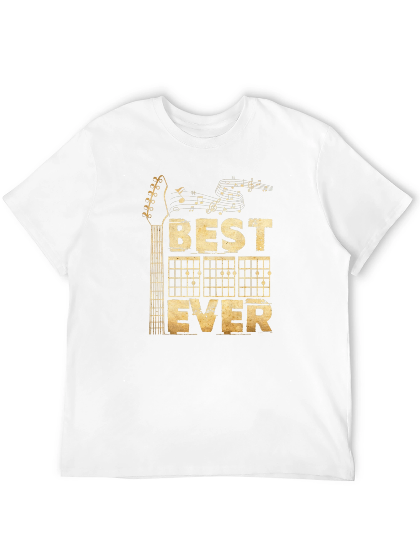 Best Guitar Ever Black Graphic T-Shirt