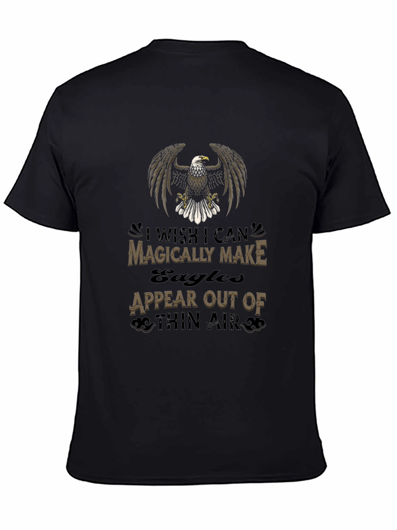 Eagle Magically Appear Mens T-Shirt
