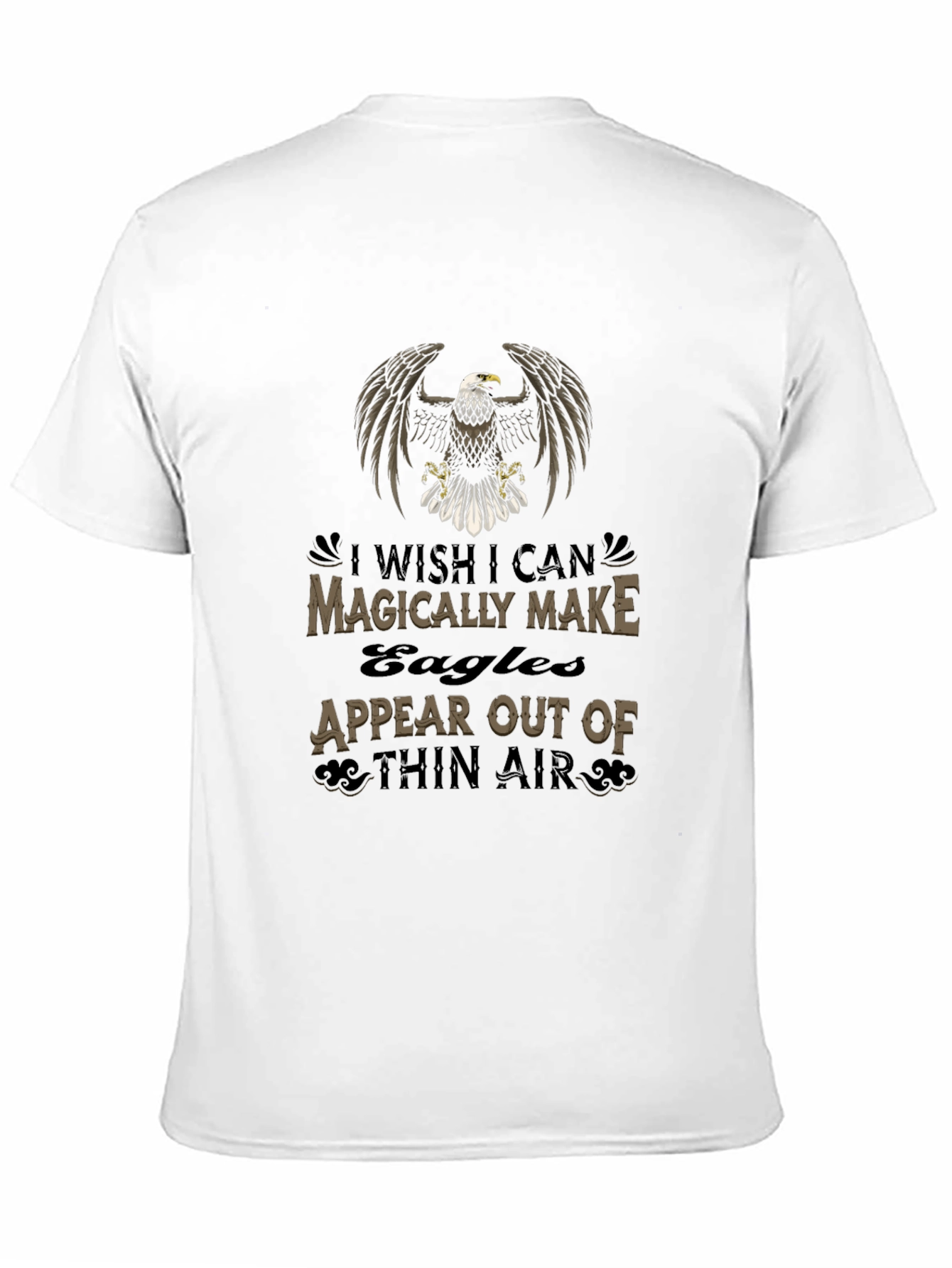Eagle Magically Appear Mens T-Shirt