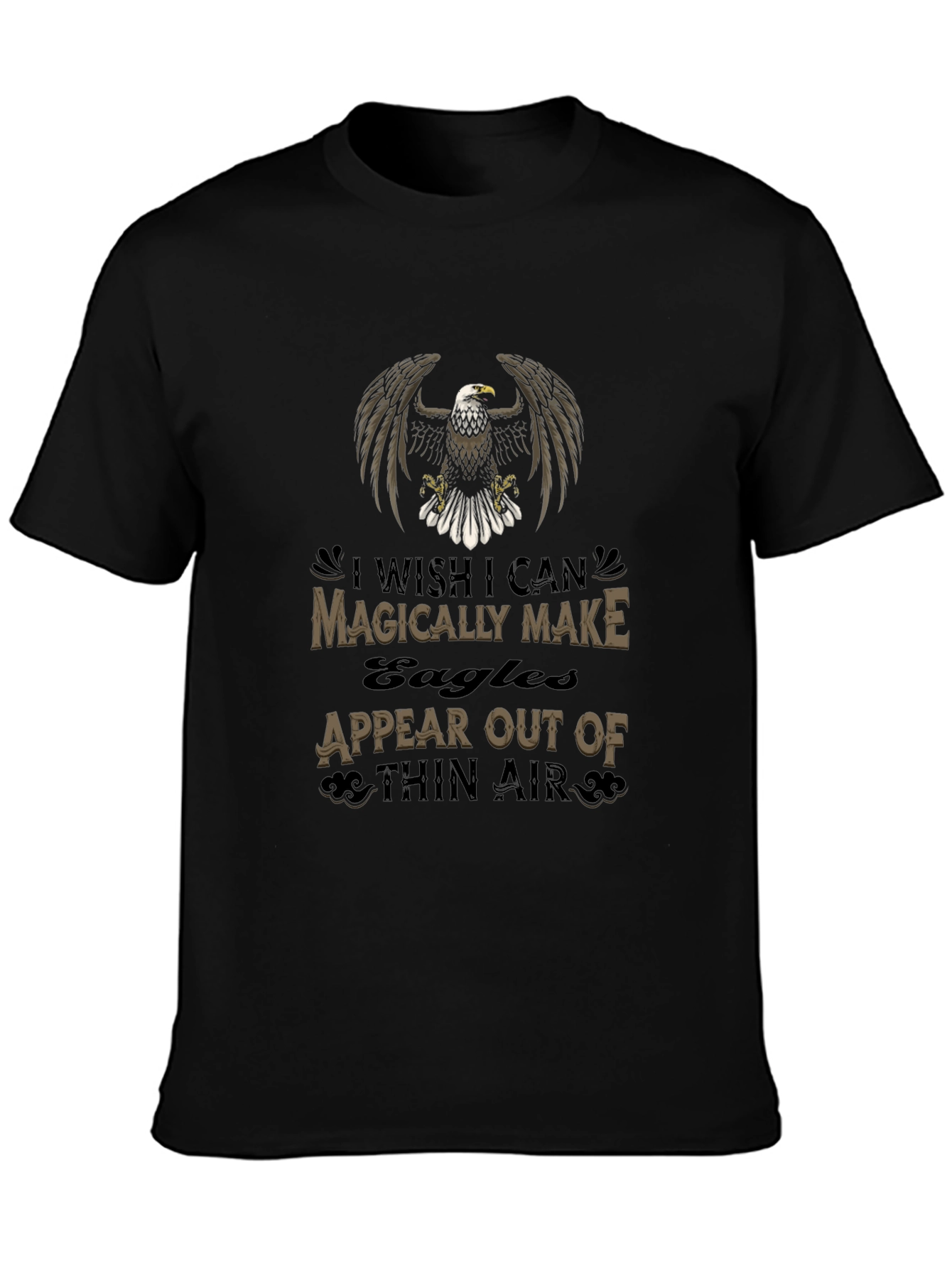 Eagle Magically Appear Mens T-Shirt