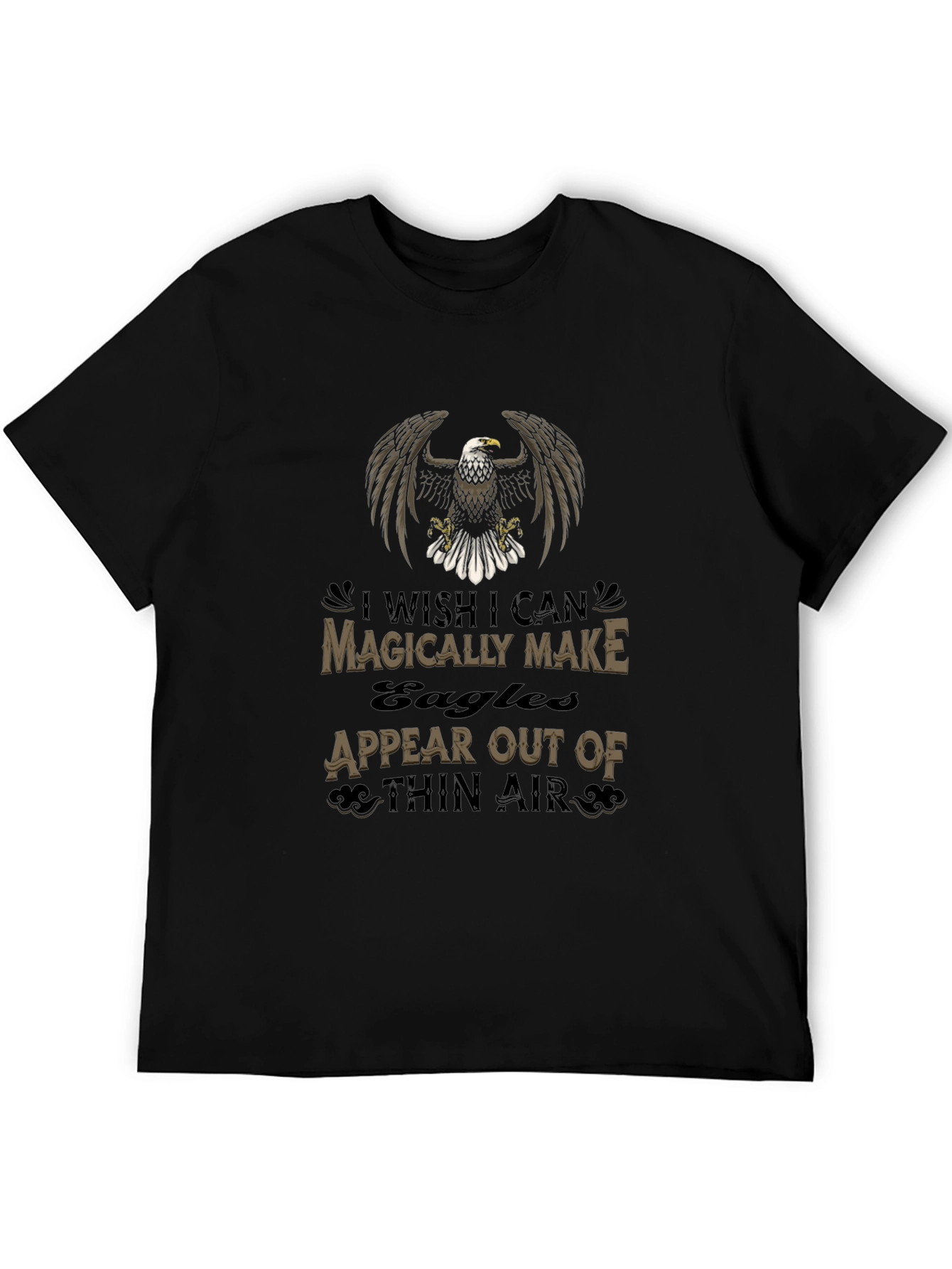 Eagle Magically Appear Mens T-Shirt