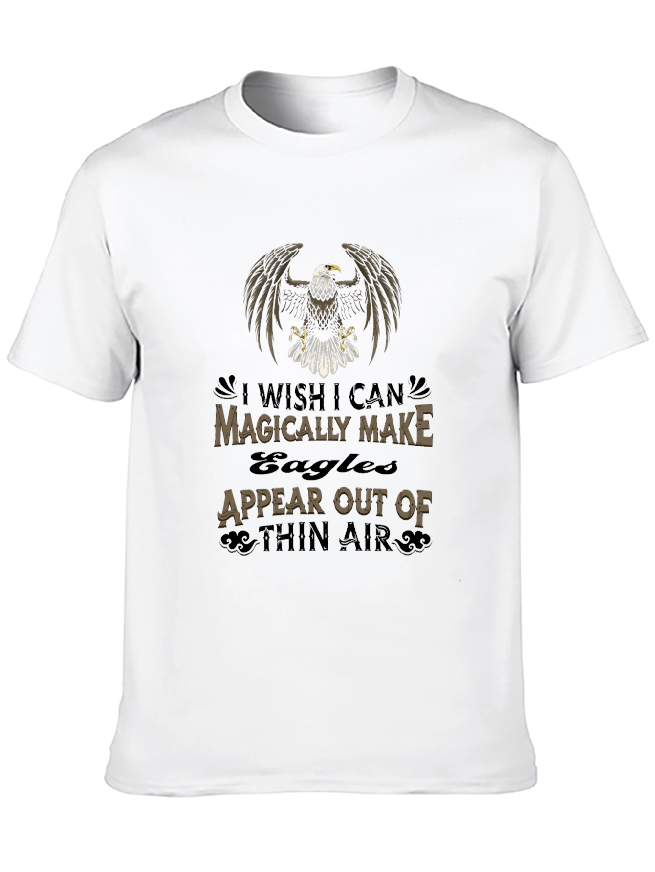 Eagle Magically Appear Mens T-Shirt