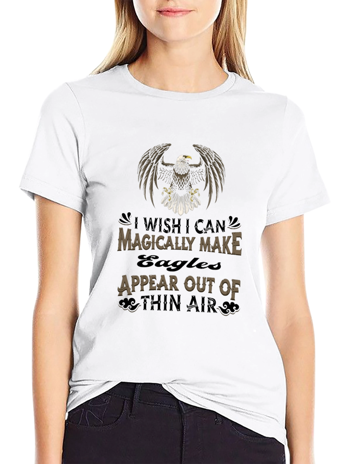 Eagle Magically Appear Mens T-Shirt