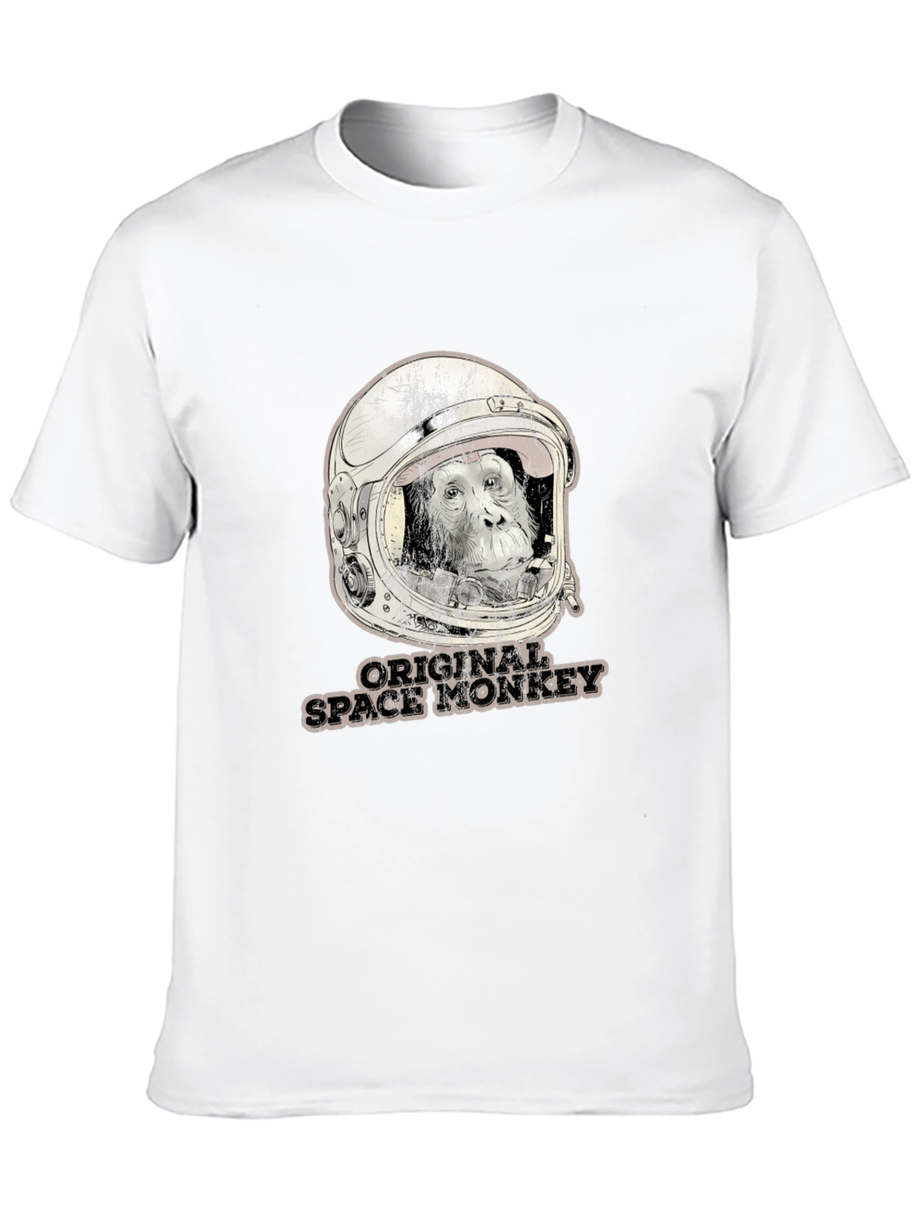 Original Space Monkey Black T-Shirt