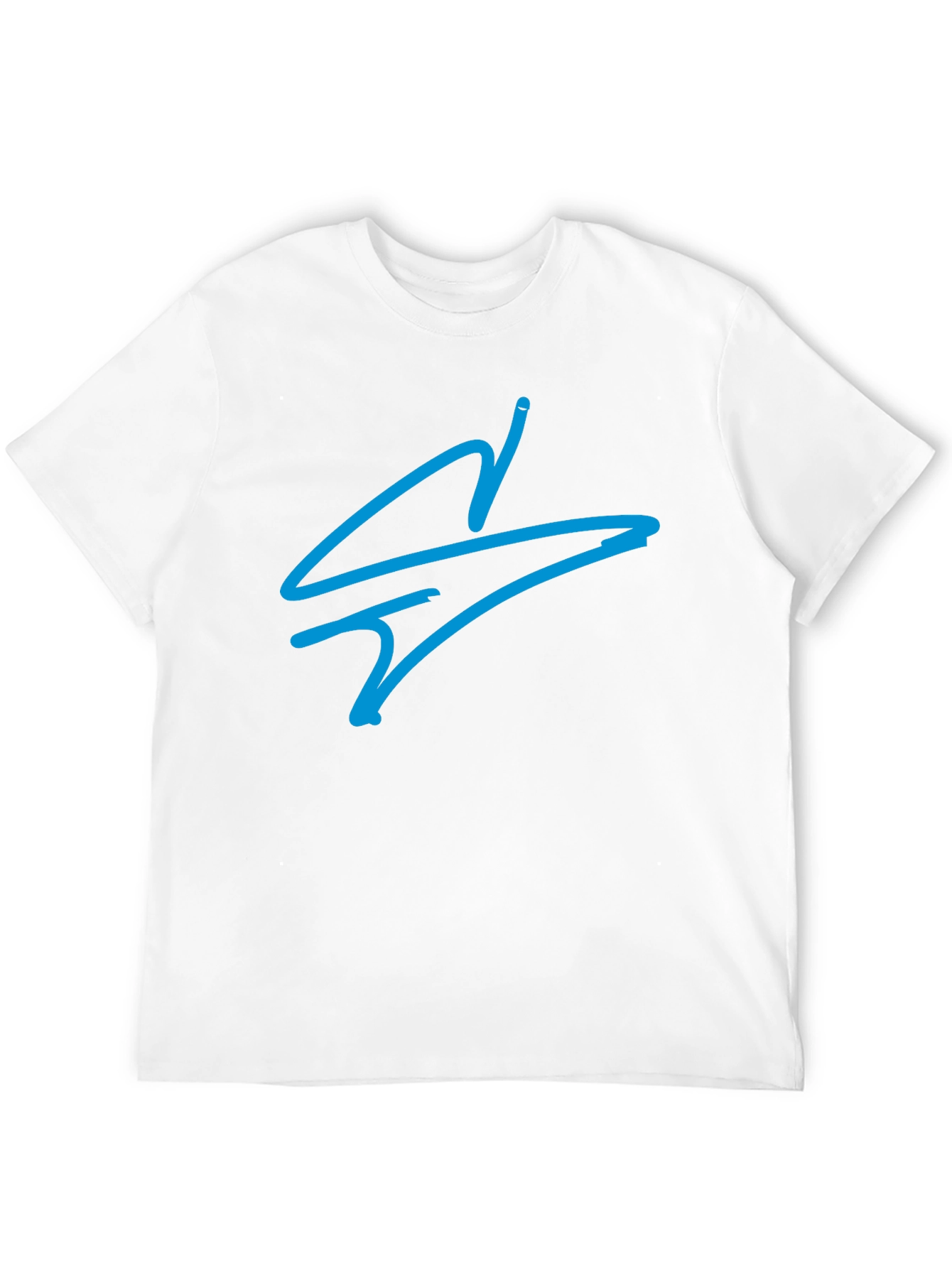 Cool Blue Symbol Black T-Shirt
