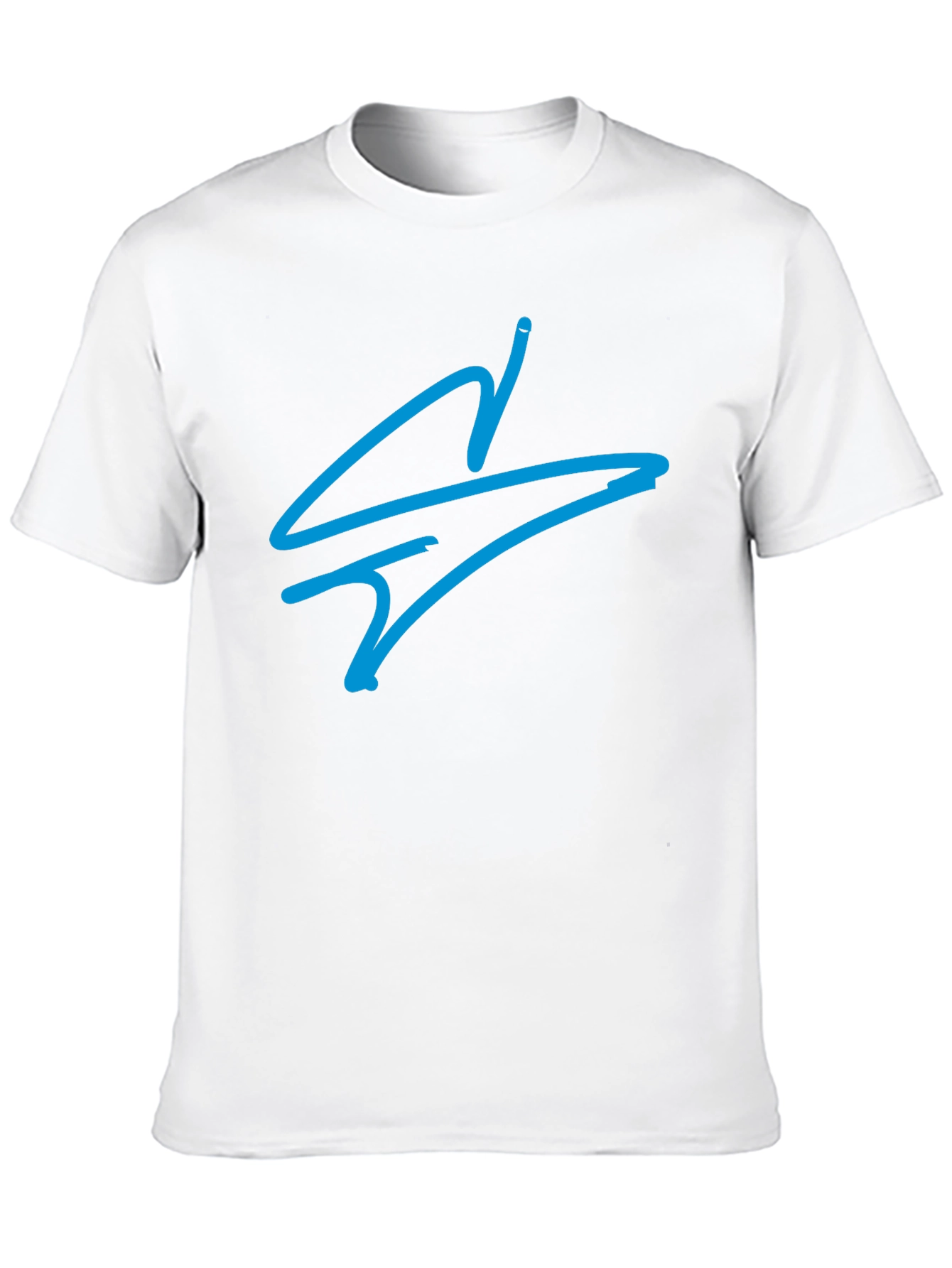 Cool Blue Symbol Black T-Shirt