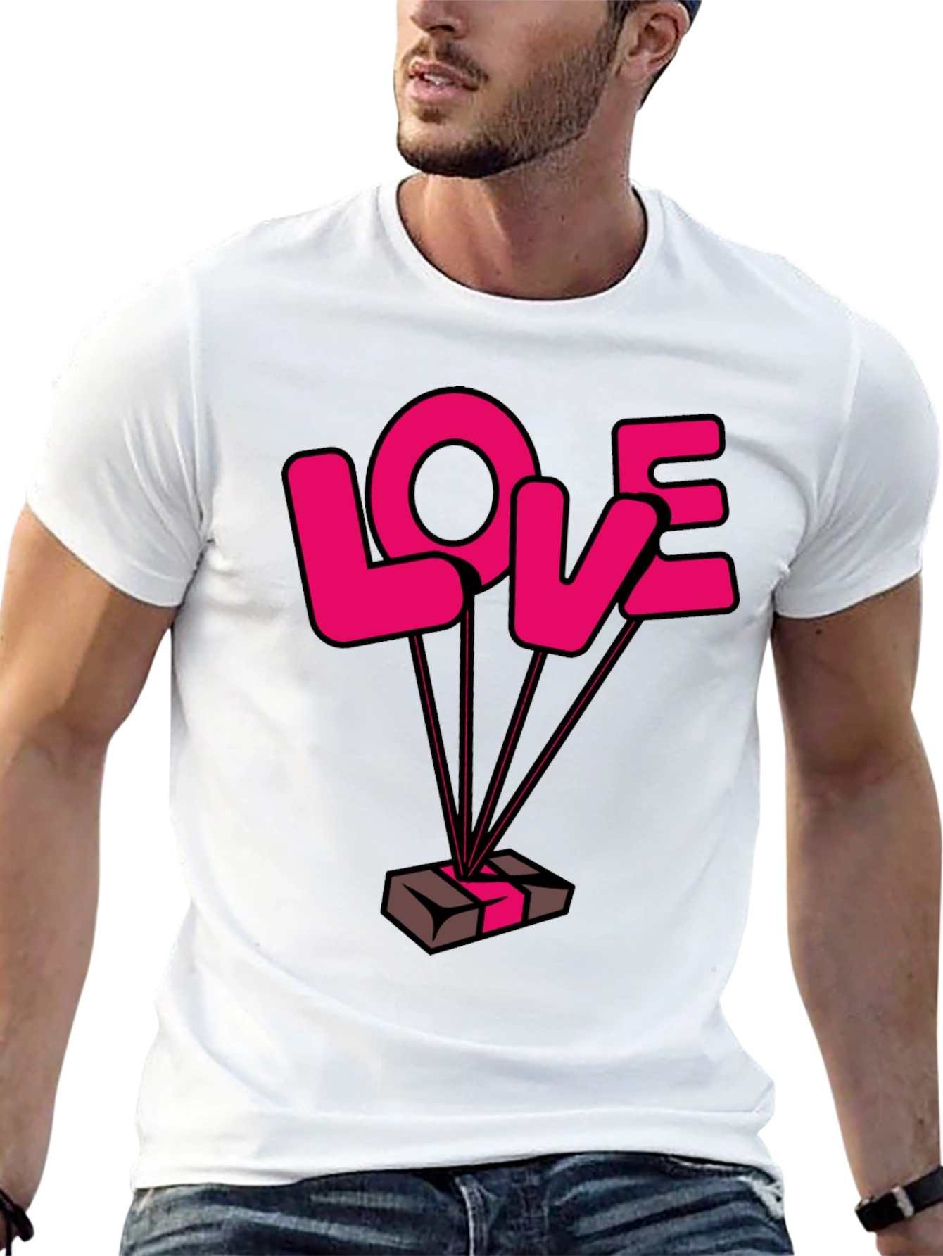 Love Chocolate T-Shirt - Unique Graphic Tee