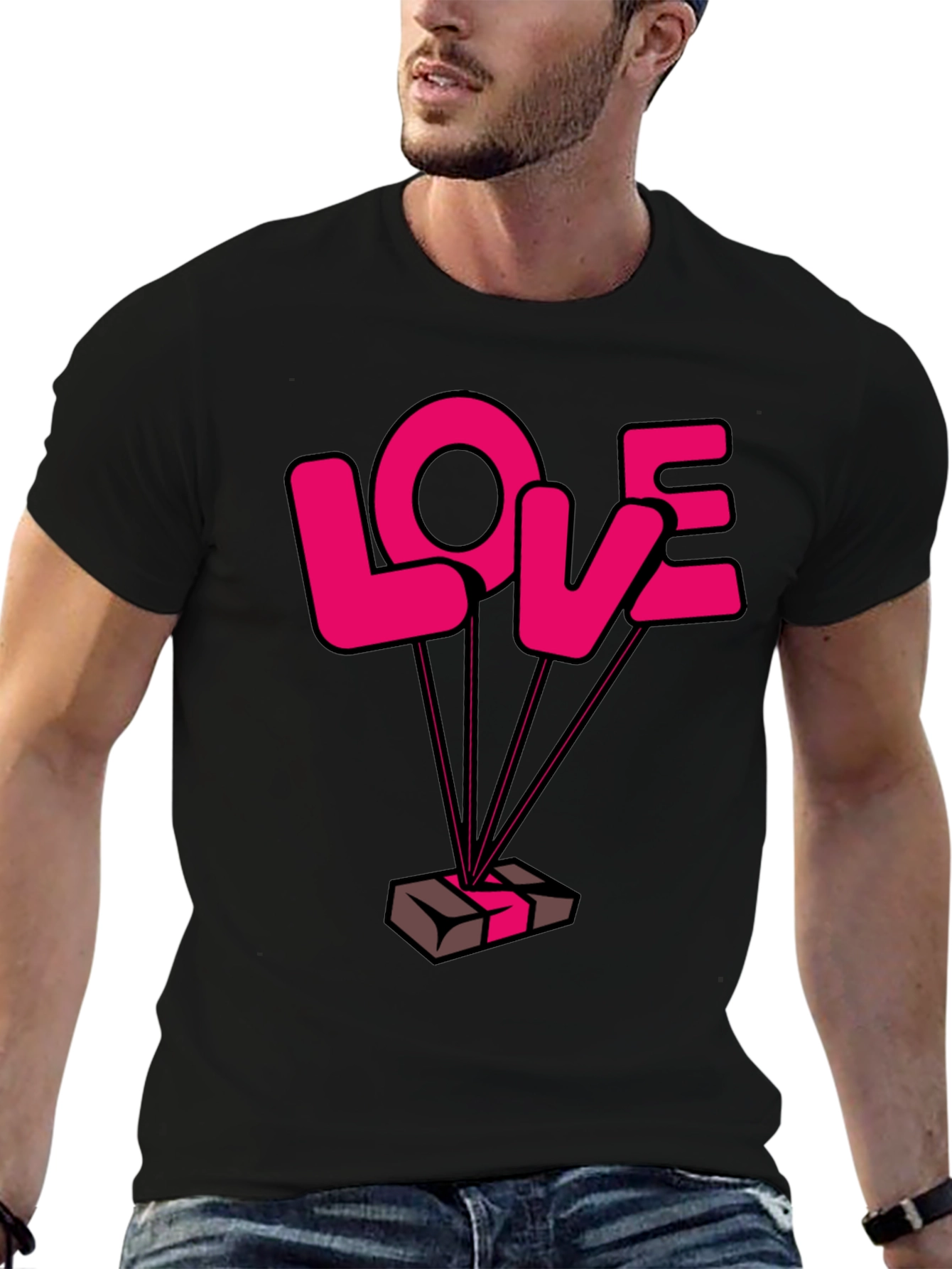 Love Chocolate T-Shirt - Unique Graphic Tee