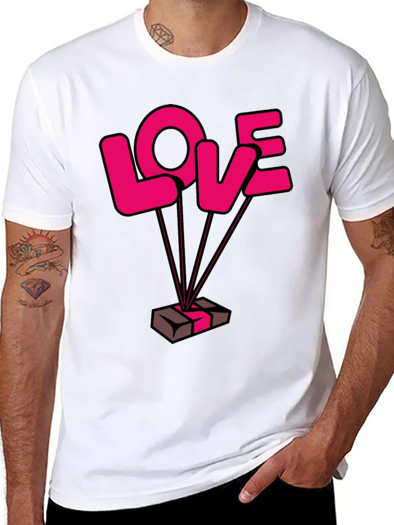 Love Chocolate T-Shirt - Unique Graphic Tee