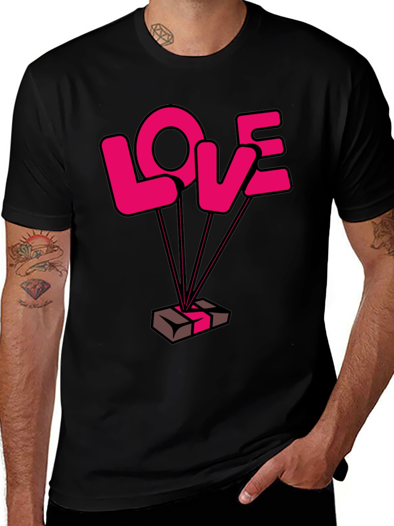 Love Chocolate T-Shirt - Unique Graphic Tee