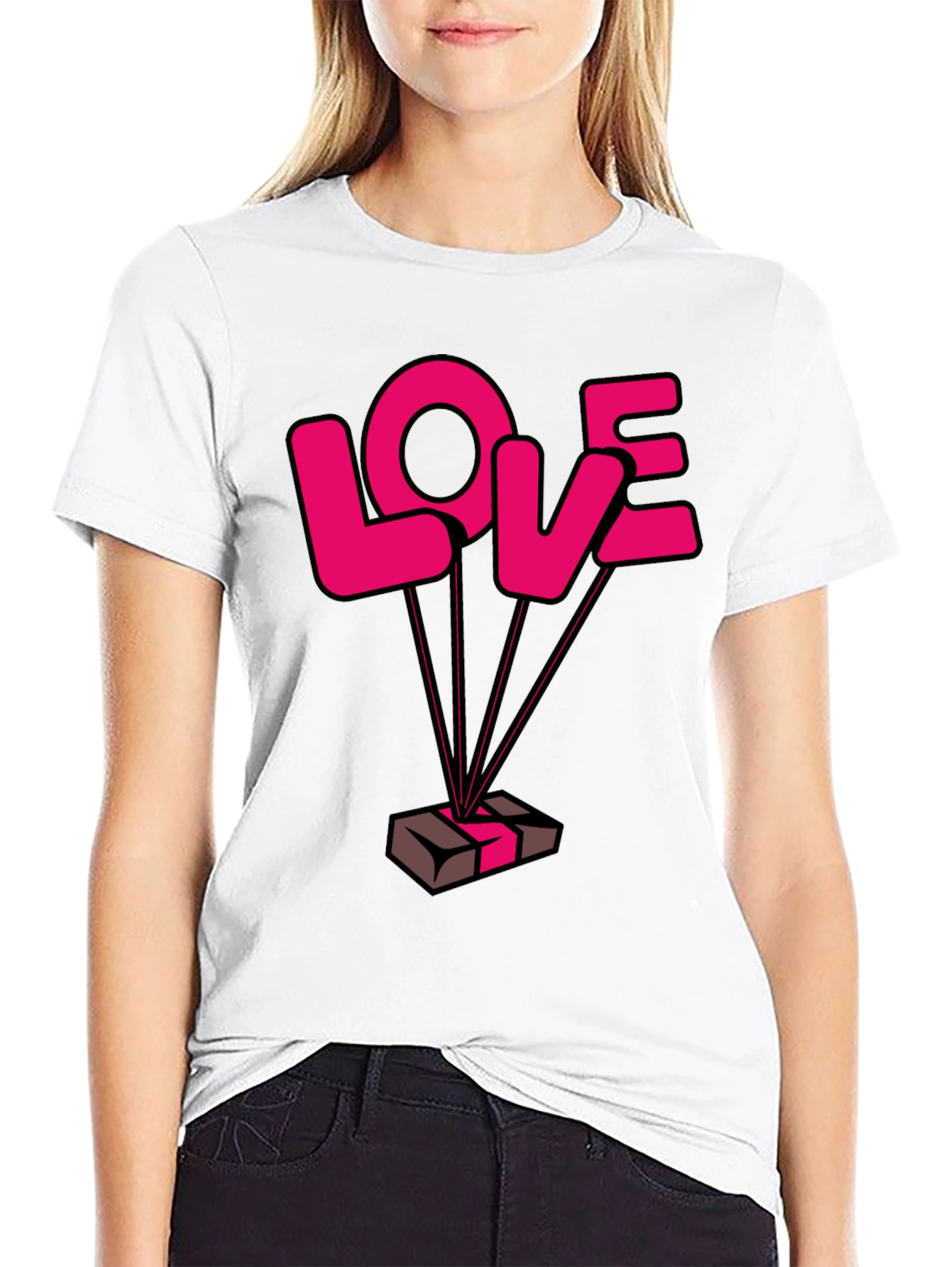Love Chocolate T-Shirt - Unique Graphic Tee
