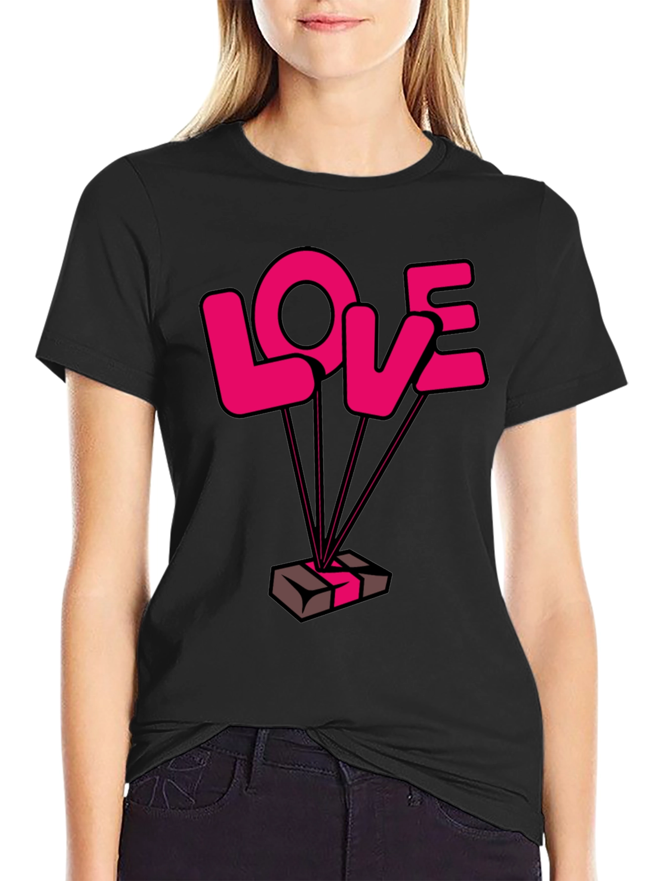 Love Chocolate T-Shirt - Unique Graphic Tee