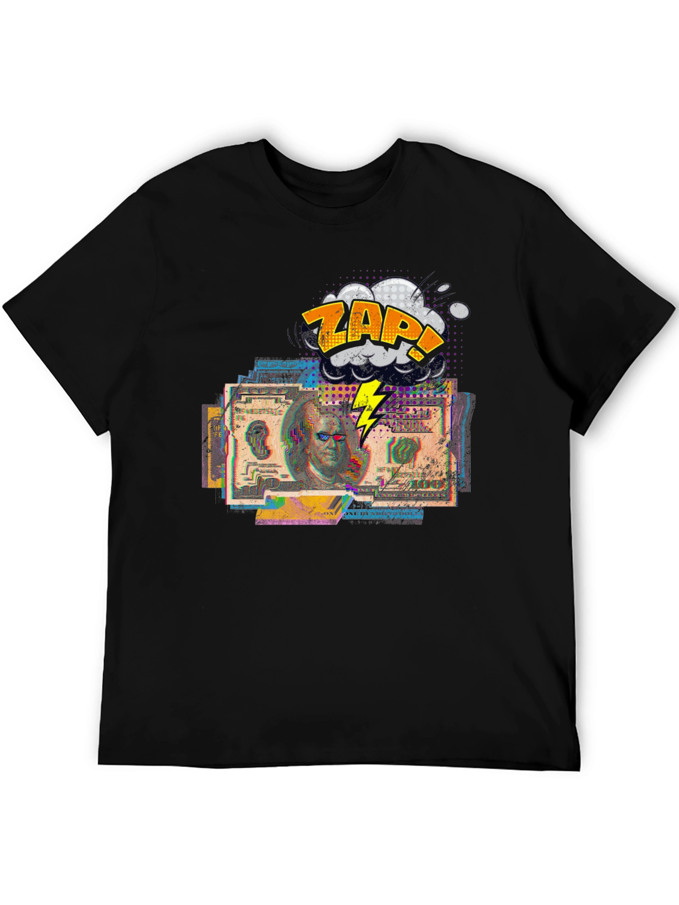 Zap Money Graphic Tee - Modern Streetwear