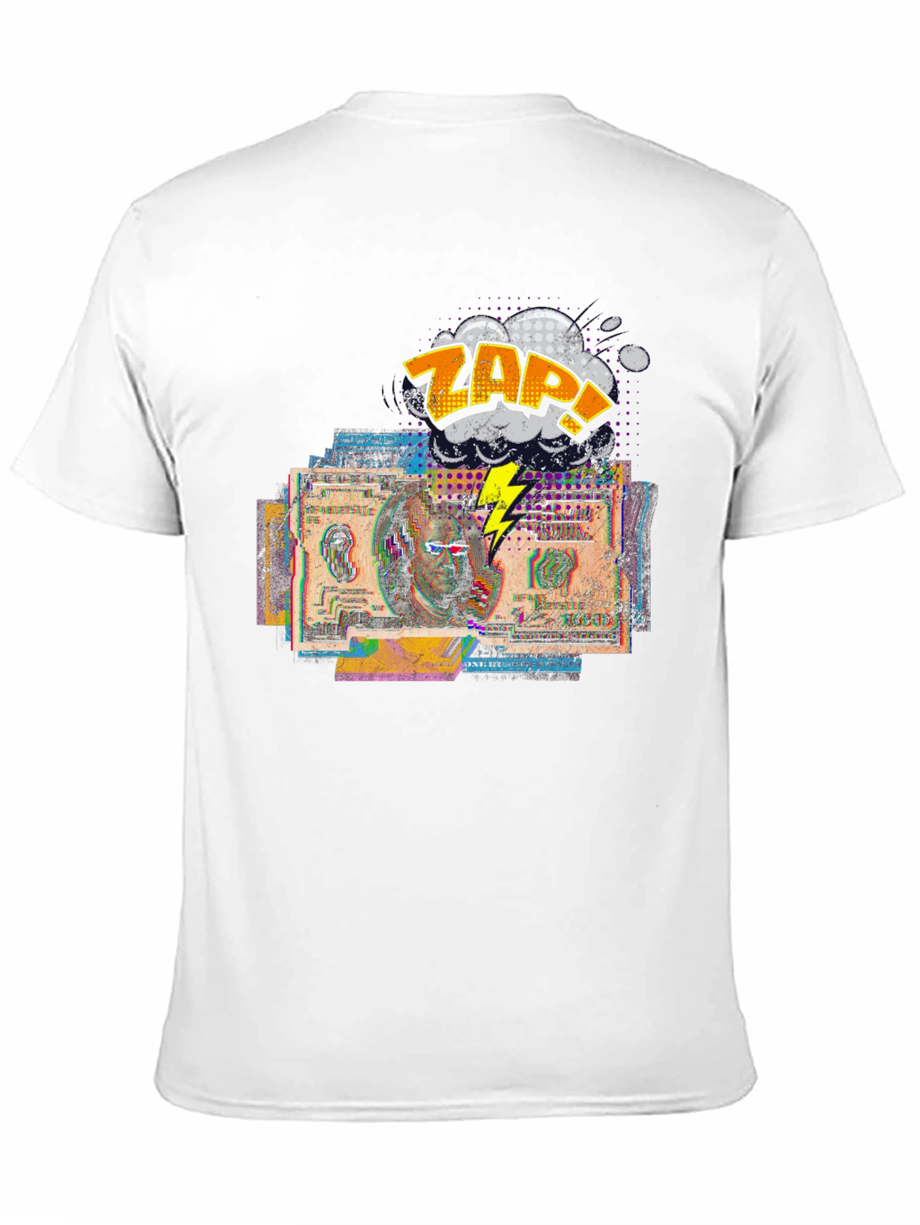 Zap Money Graphic Tee - Modern Streetwear