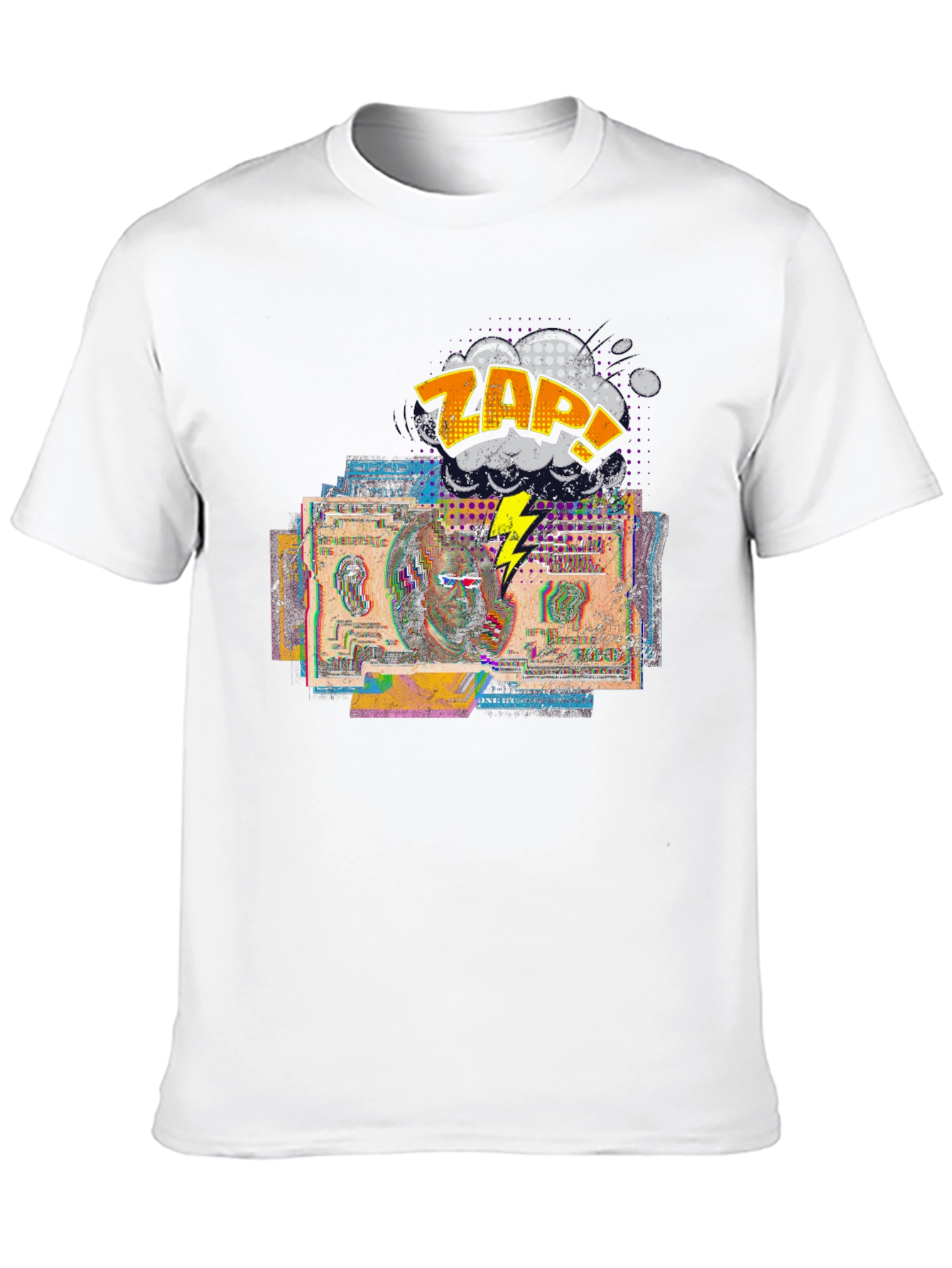 Zap Money Graphic Tee - Modern Streetwear