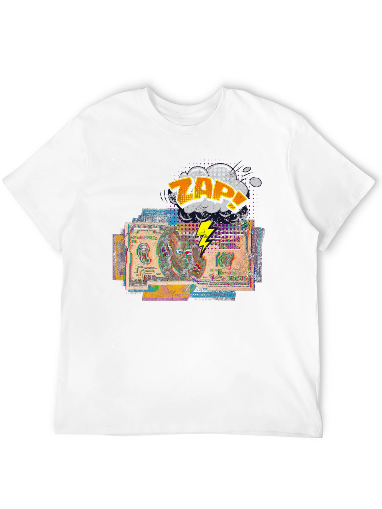 Zap Money Graphic Tee - Modern Streetwear