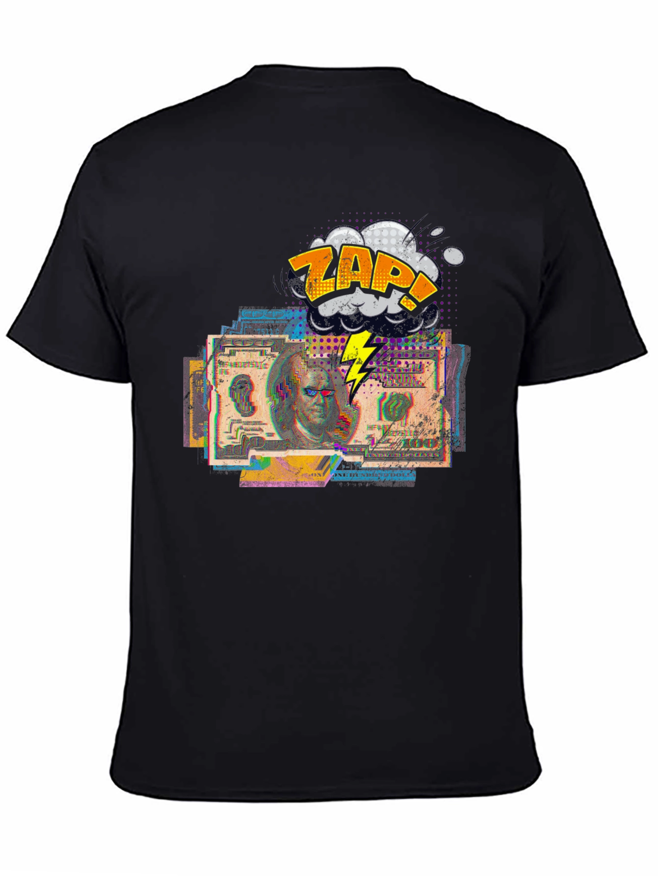 Zap Money Graphic Tee - Modern Streetwear