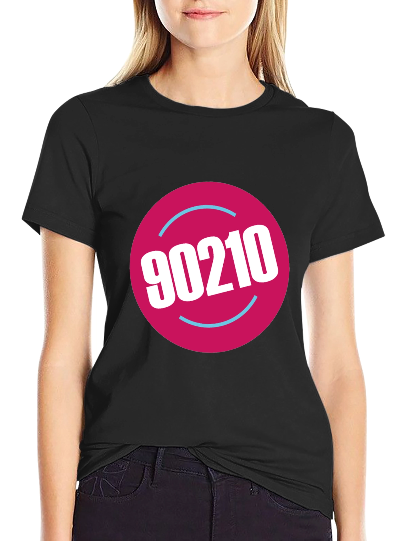 90210 Graphic Tee - Retro TV Show T-Shirt