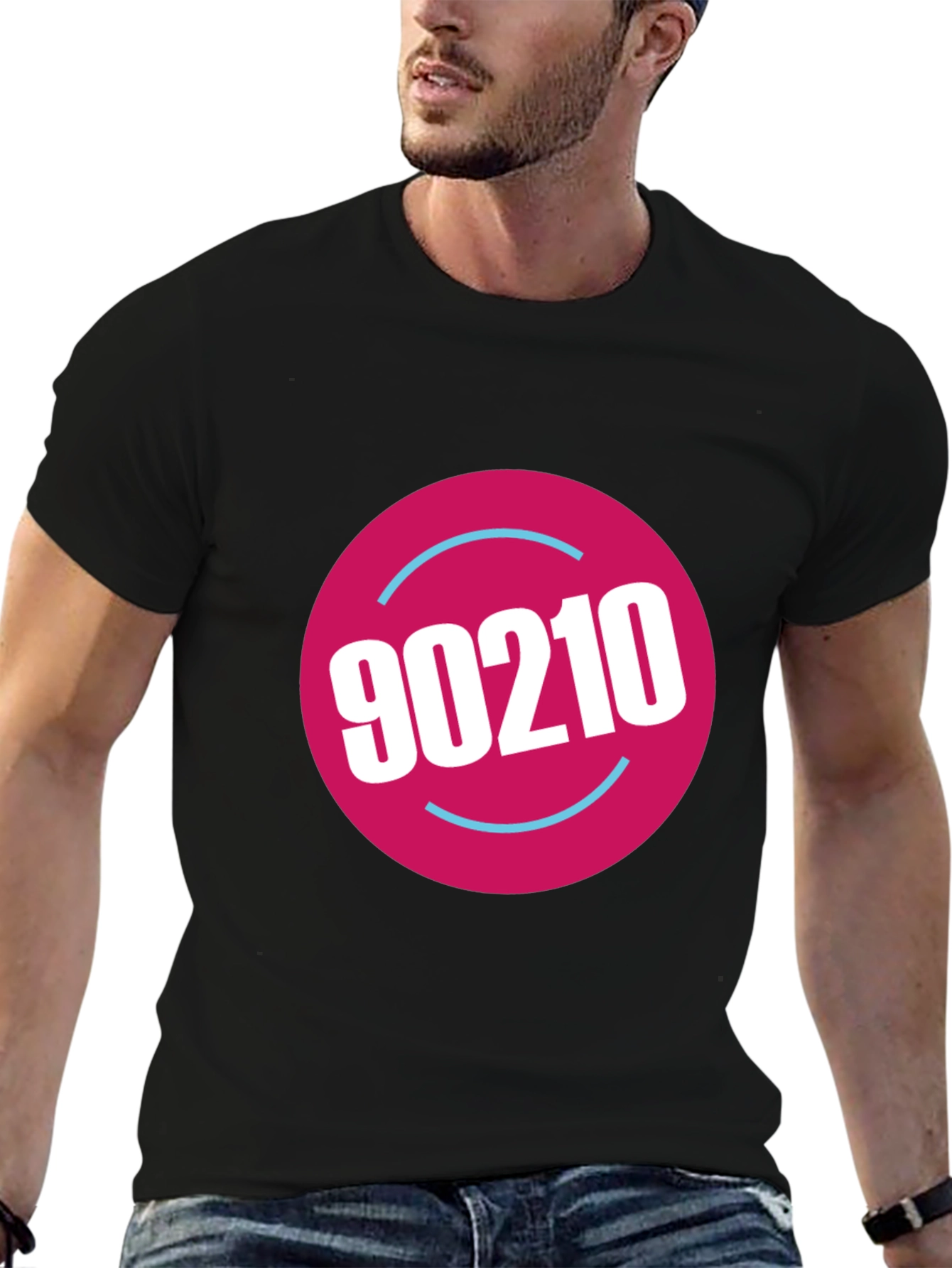 90210 Graphic Tee - Retro TV Show T-Shirt