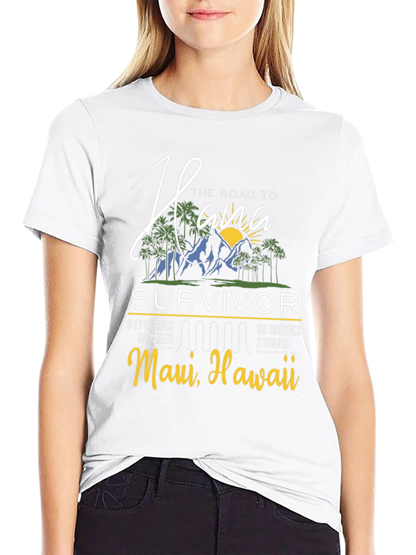 Hana Road Survivor T-Shirt - Maui Hawaii Adventure