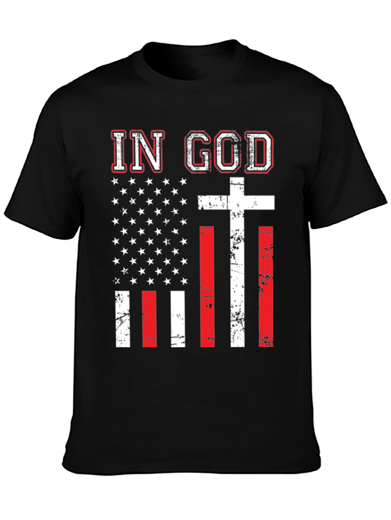In God T-Shirt - Patriotic Christian Tee