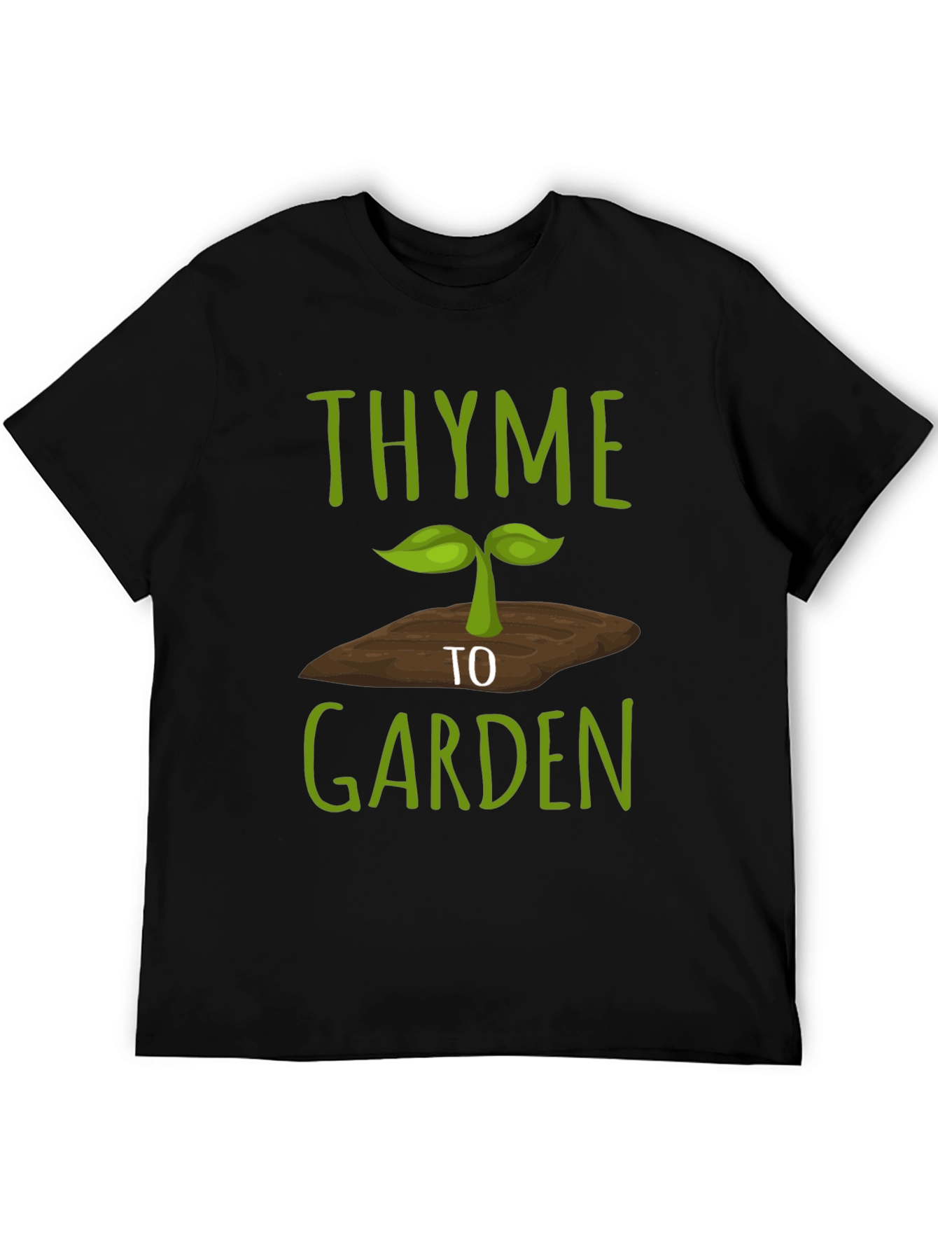 Thyme to Garden Graphic Tee - Gardening T-Shirt