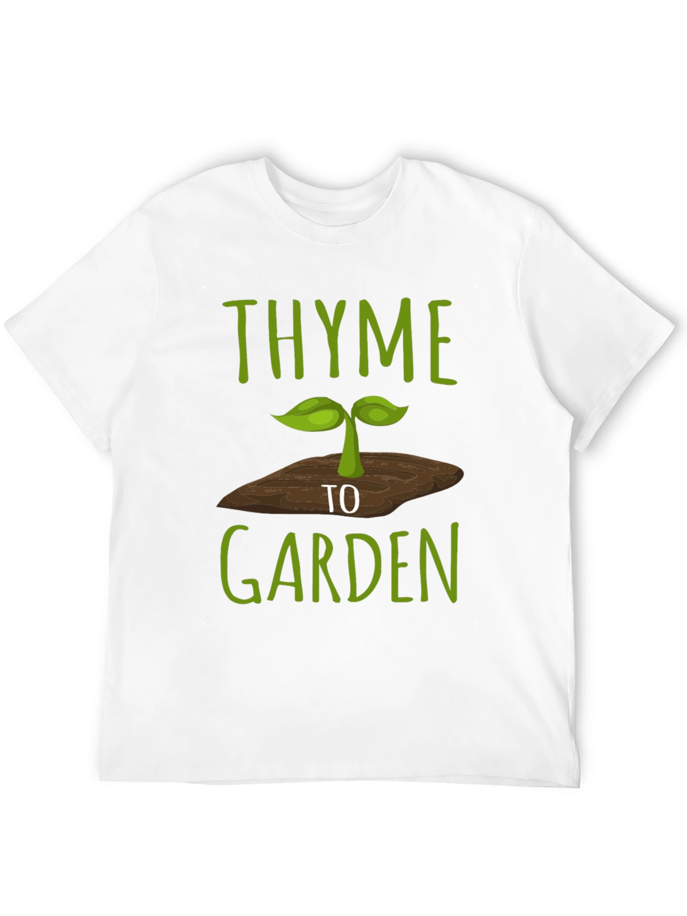 Thyme to Garden Graphic Tee - Gardening T-Shirt