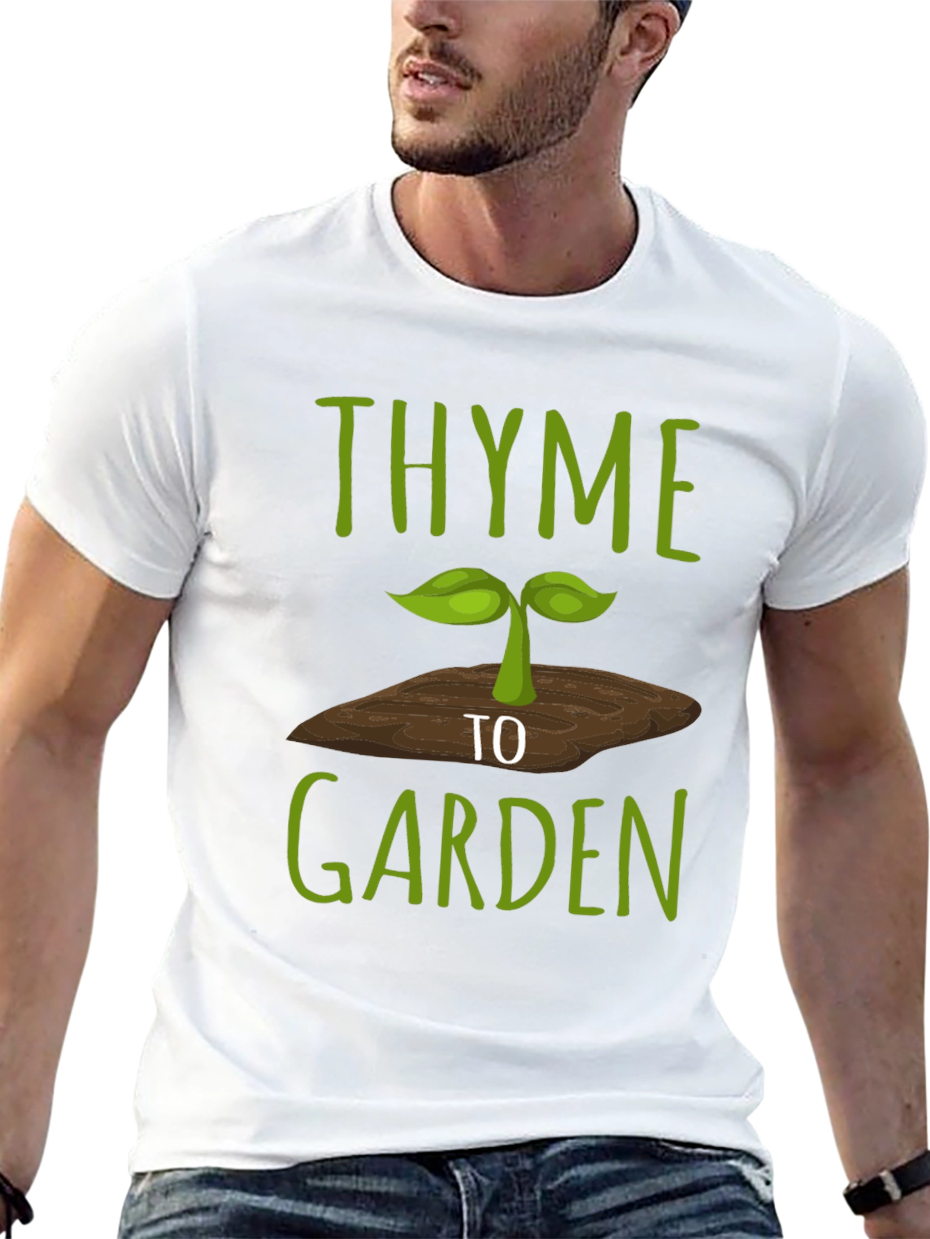 Thyme to Garden Graphic Tee - Gardening T-Shirt