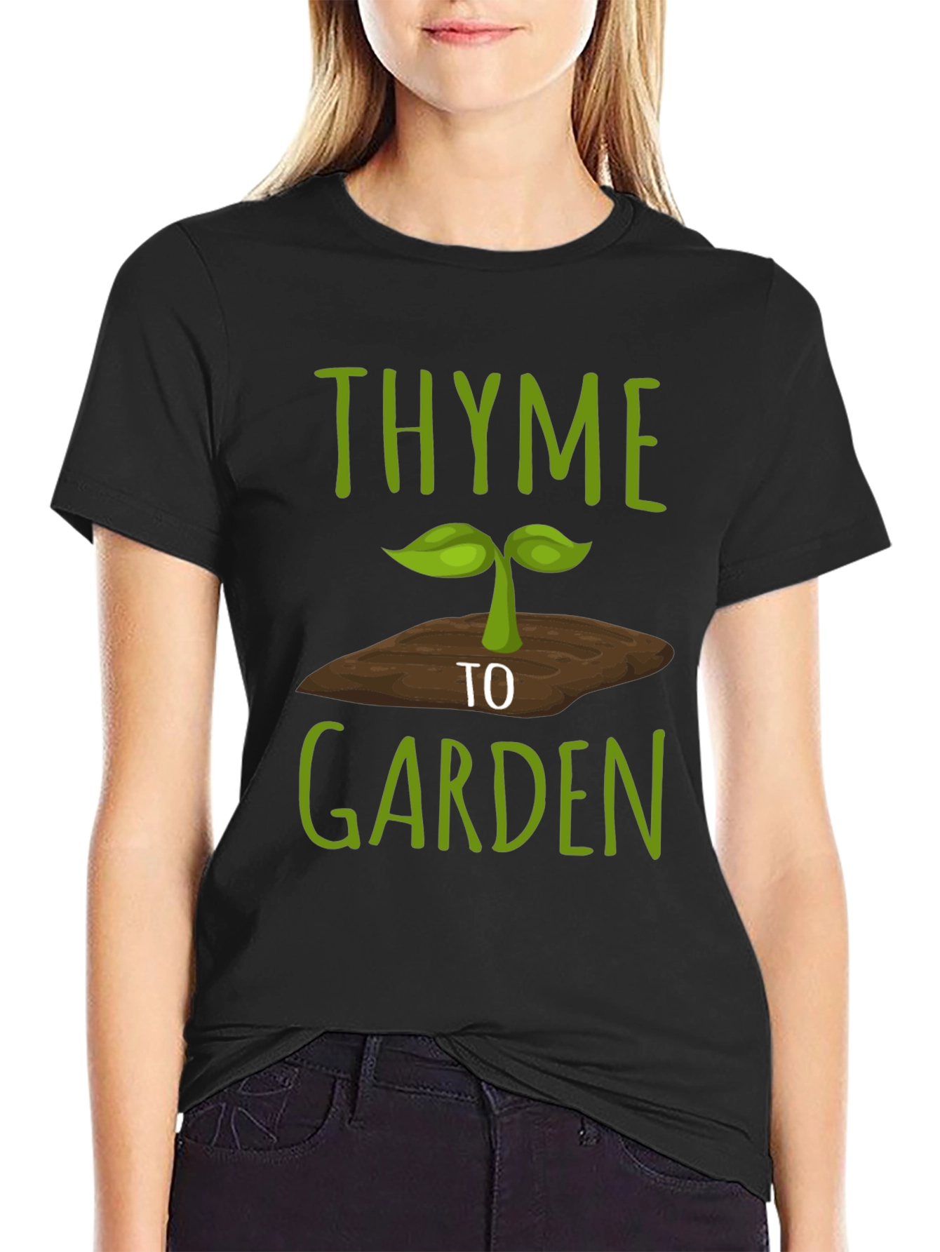 Thyme to Garden Graphic Tee - Gardening T-Shirt