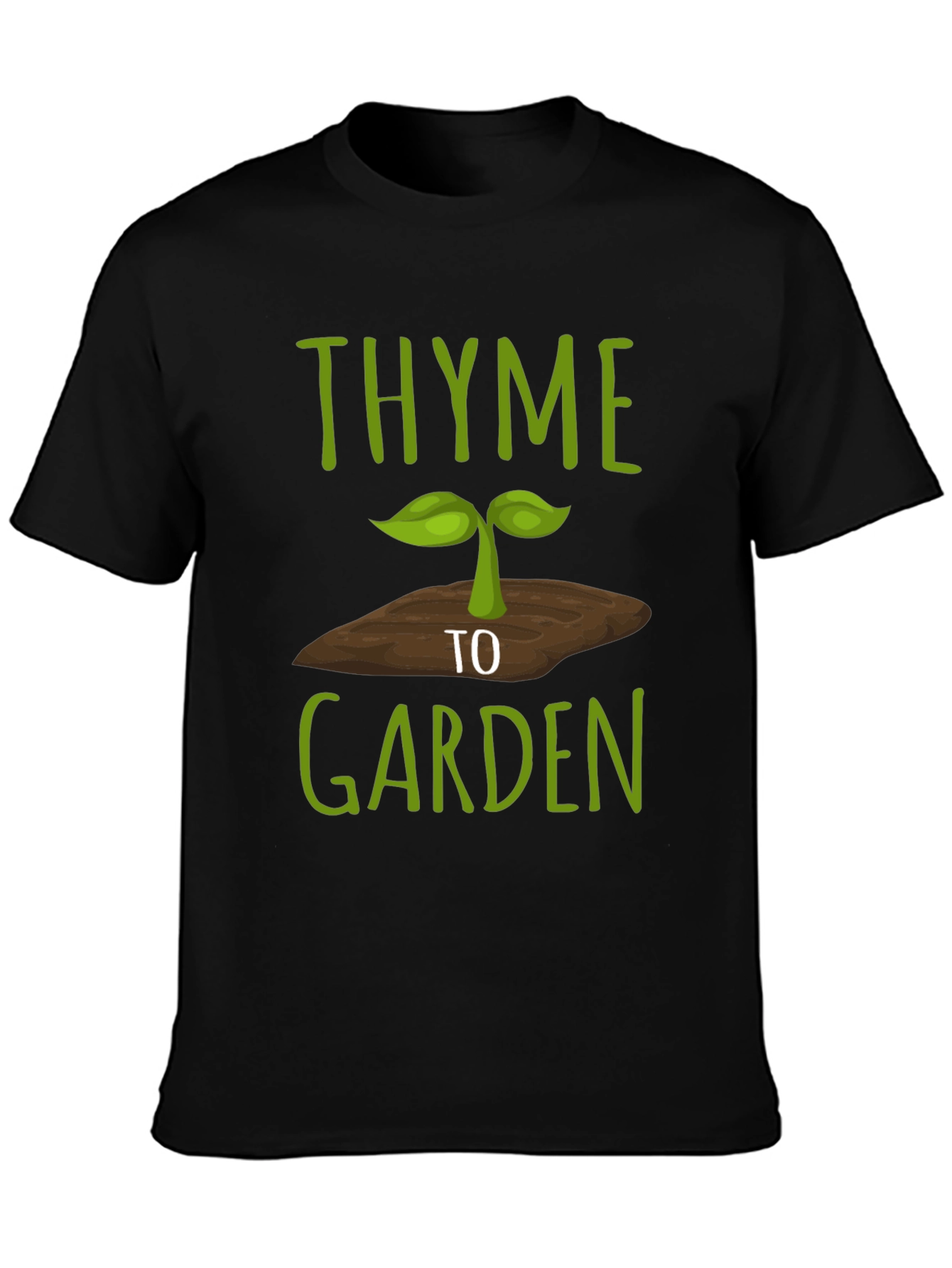 Thyme to Garden Graphic Tee - Gardening T-Shirt