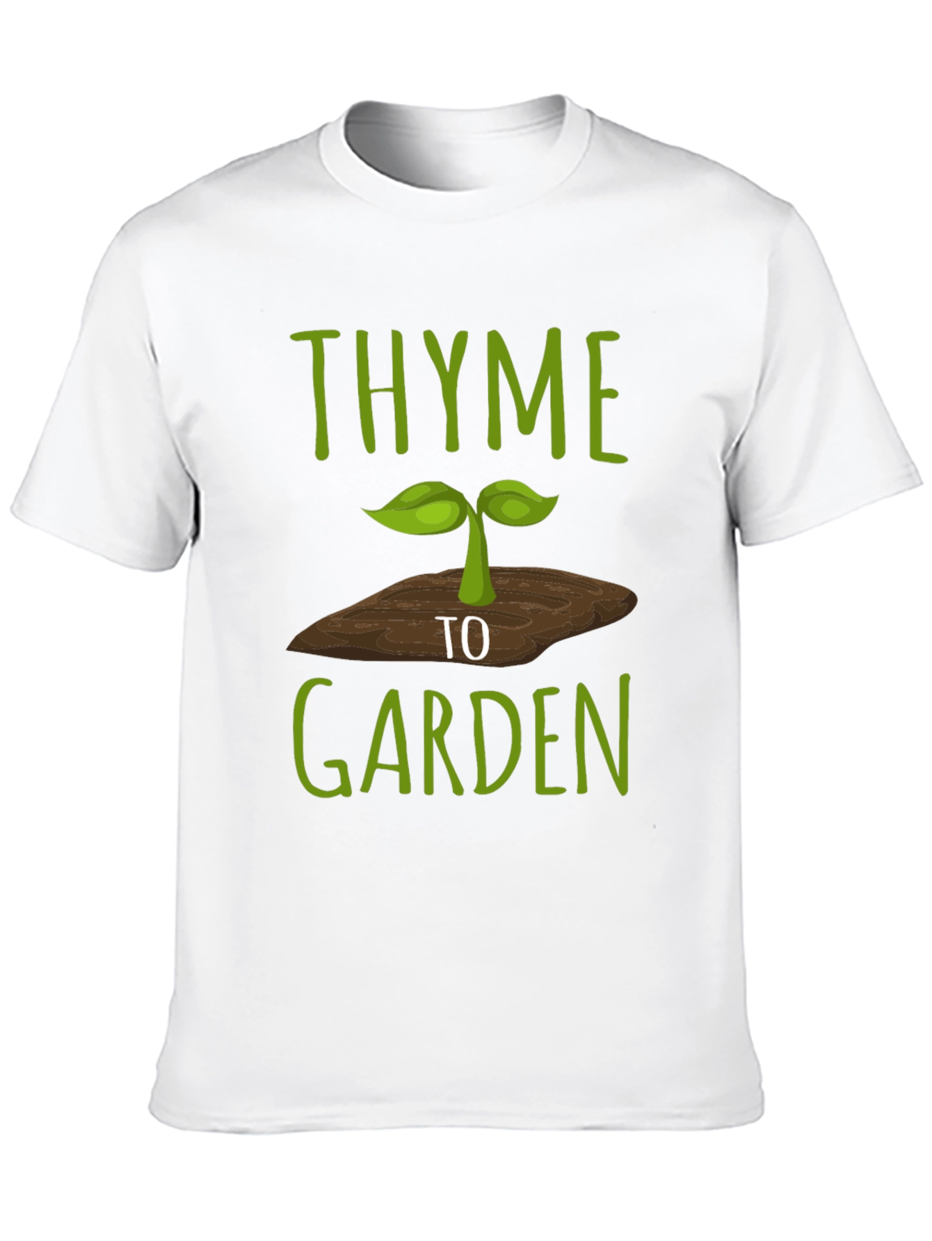 Thyme to Garden Graphic Tee - Gardening T-Shirt