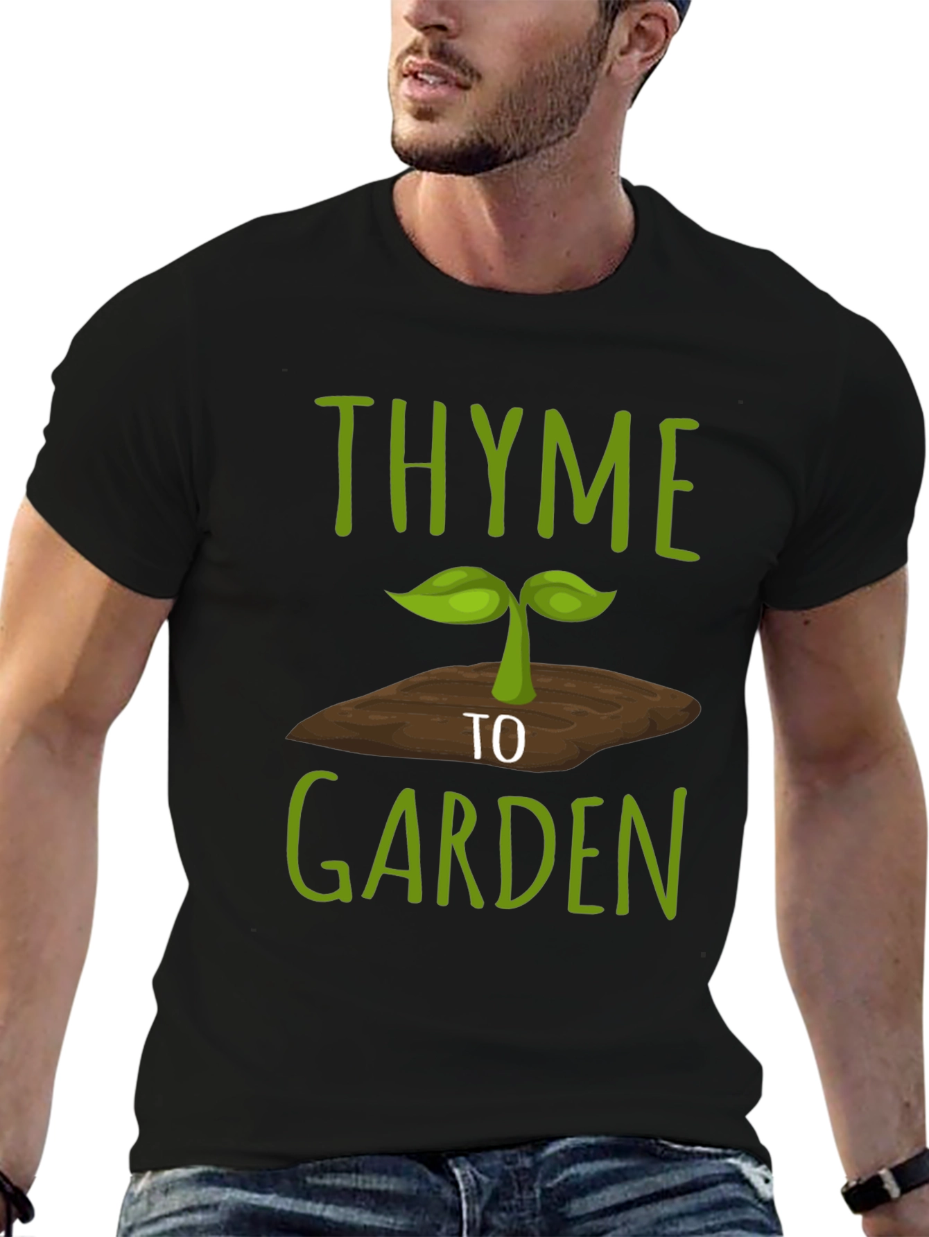 Thyme to Garden Graphic Tee - Gardening T-Shirt