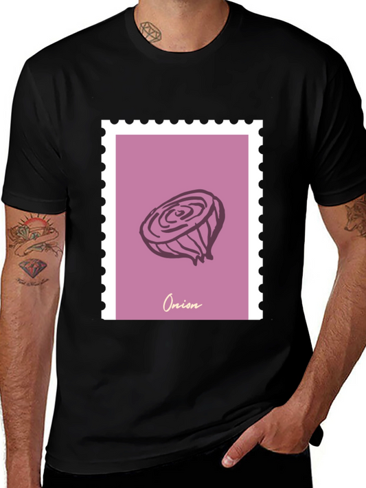 Onion Stamp Graphic T-Shirt