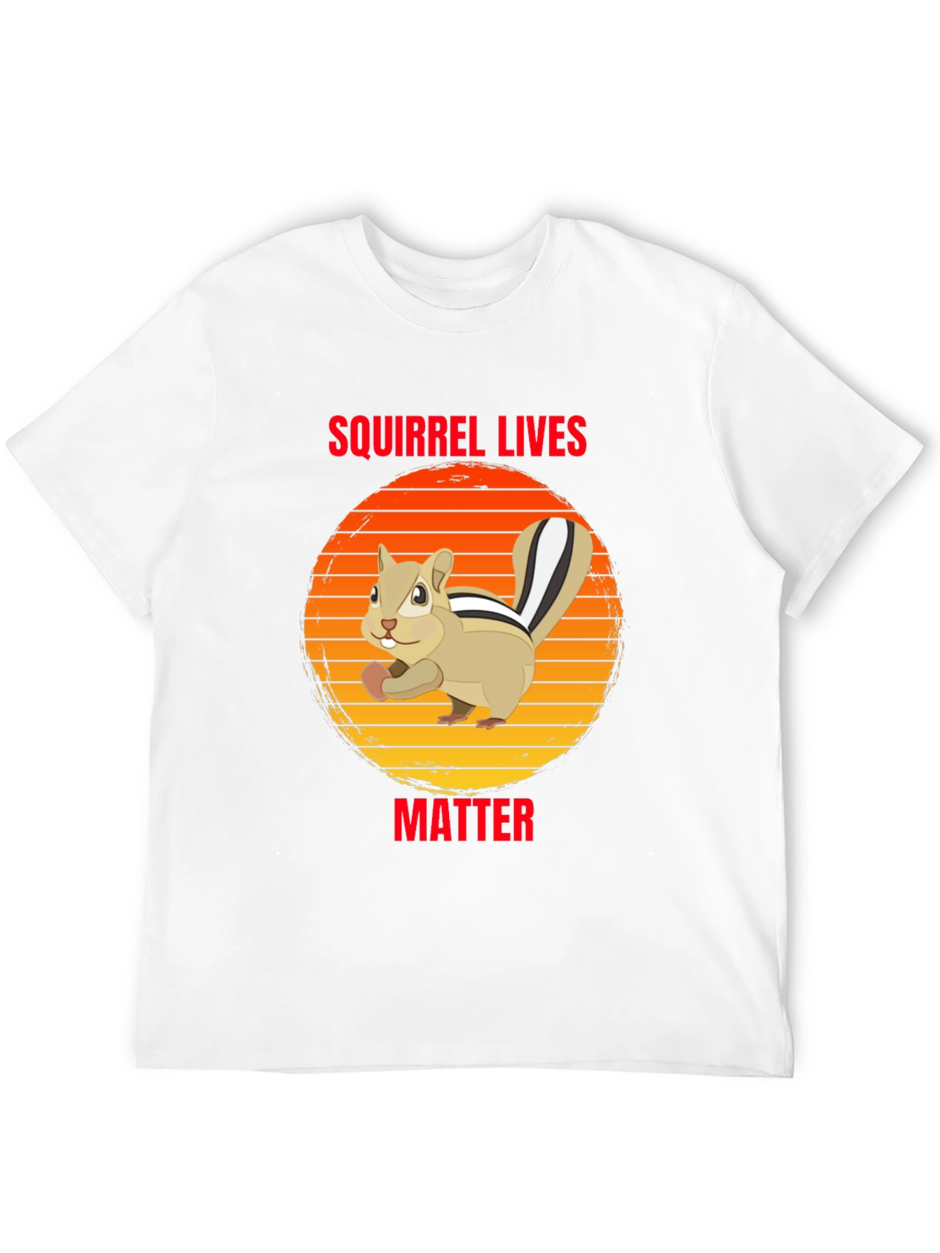 Squirrel Lives Matter Graphic Tee - Unisex Black T-Shirt