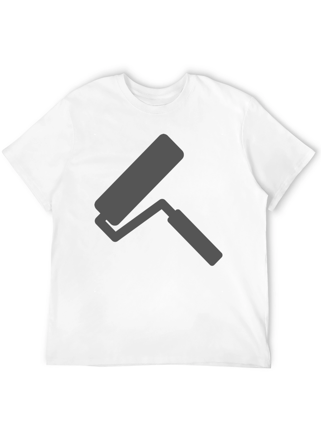 Paint Roller Graphic Tee - DIY Enthusiast T-Shirt