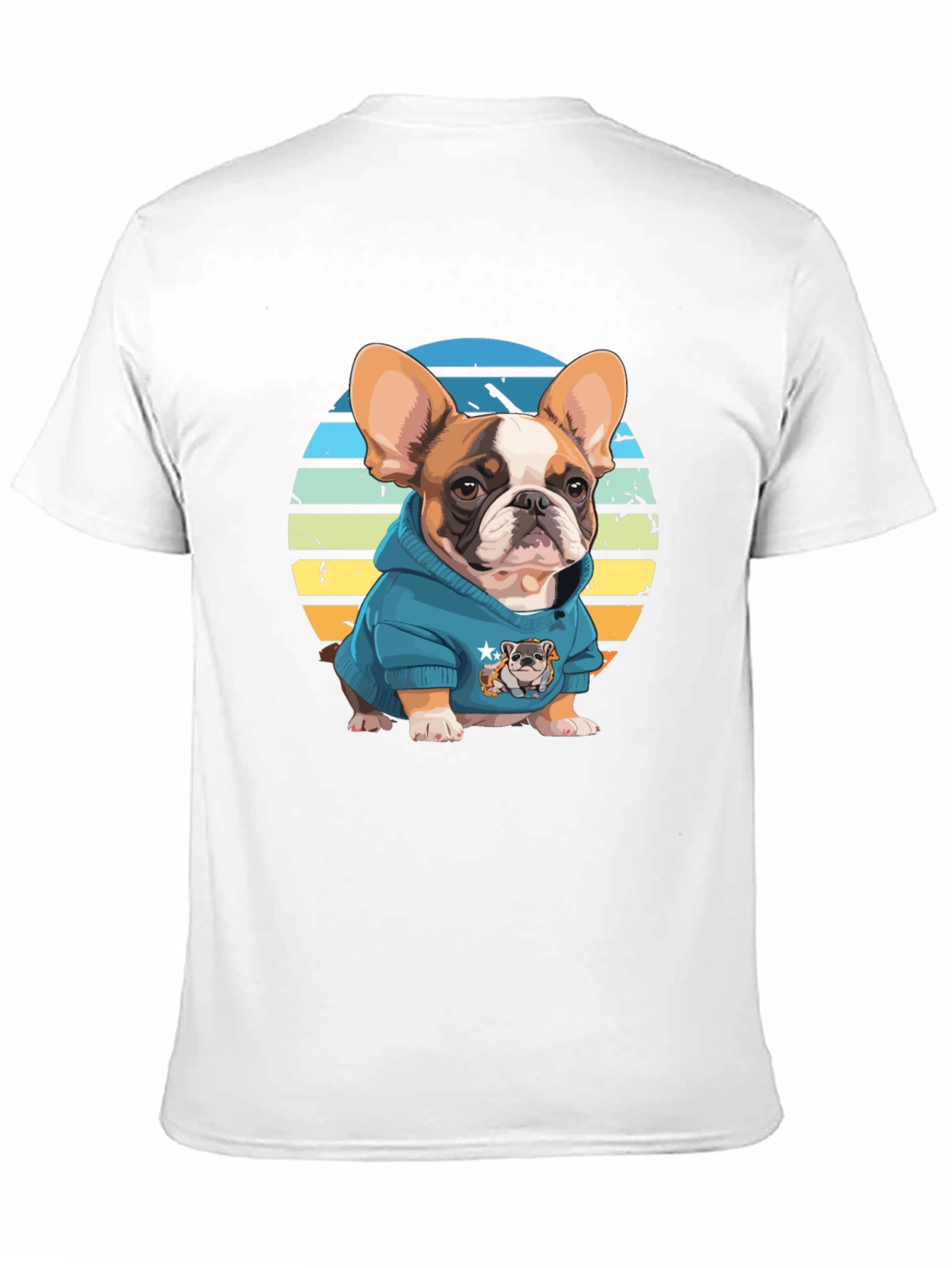 Cool Bulldog T-Shirt - Trendy Graphic Tee