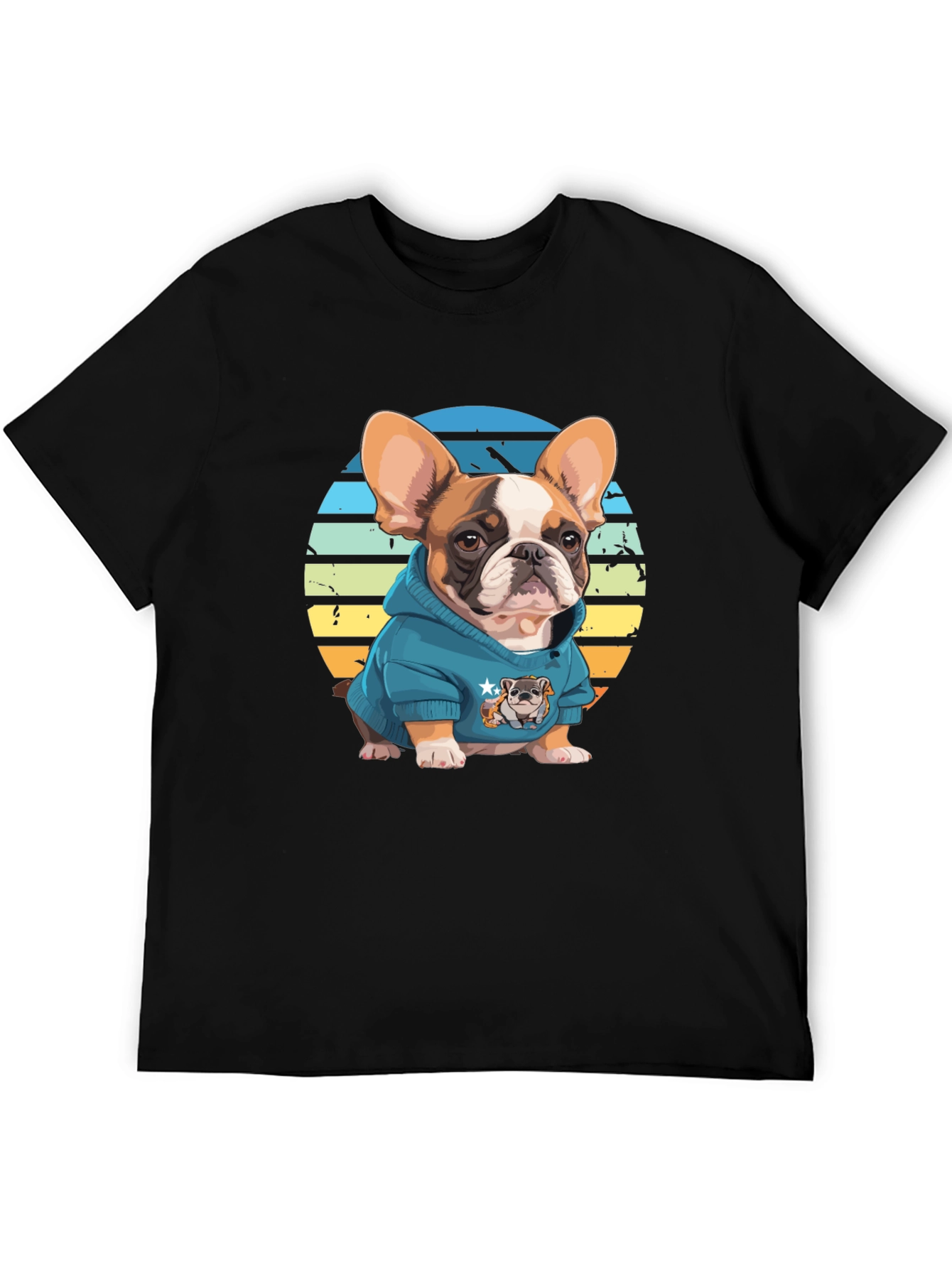 Cool Bulldog T-Shirt - Trendy Graphic Tee