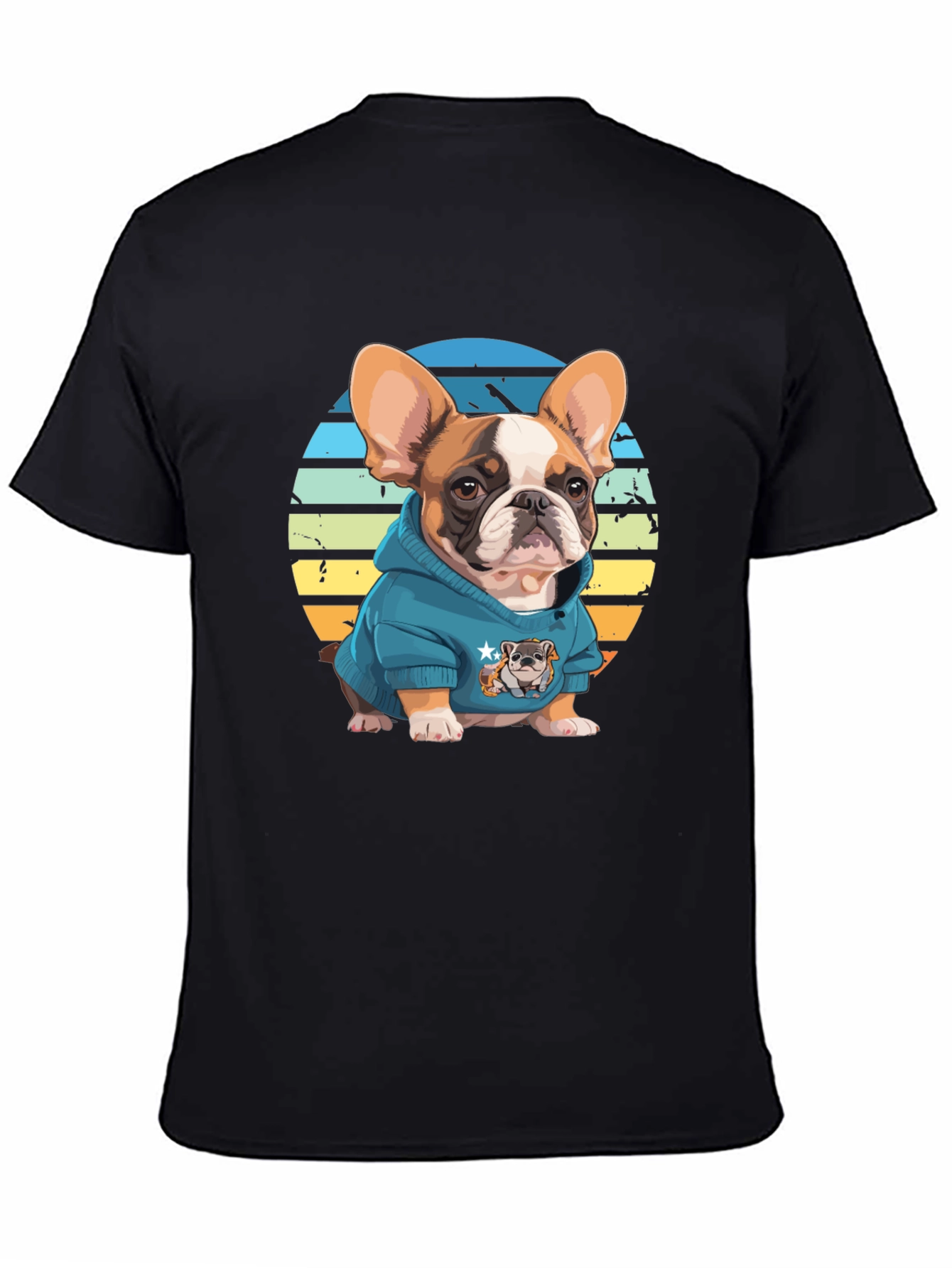 Cool Bulldog T-Shirt - Trendy Graphic Tee