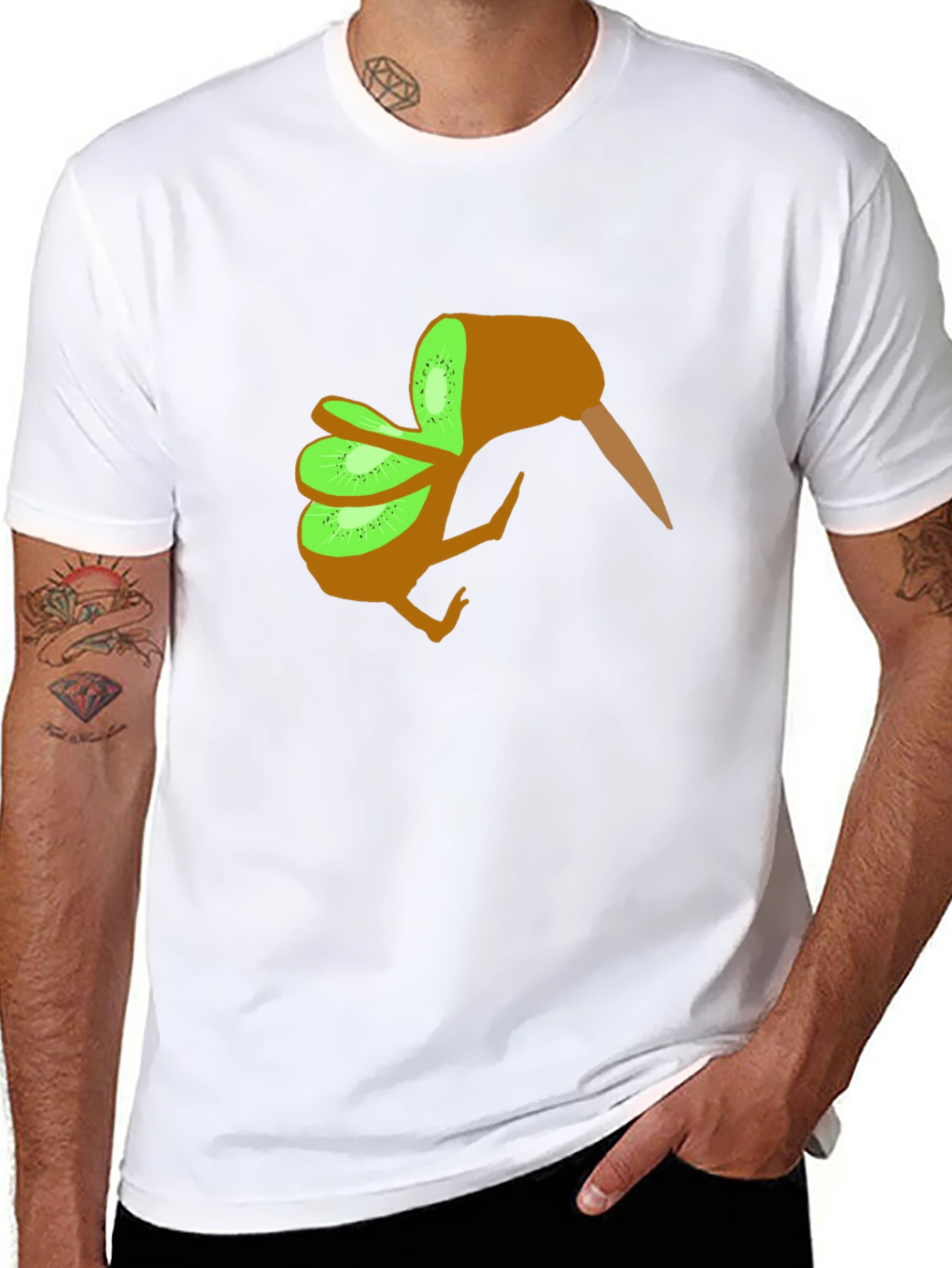 Kiwi Bird Graphic Tee - Quirky & Fun!