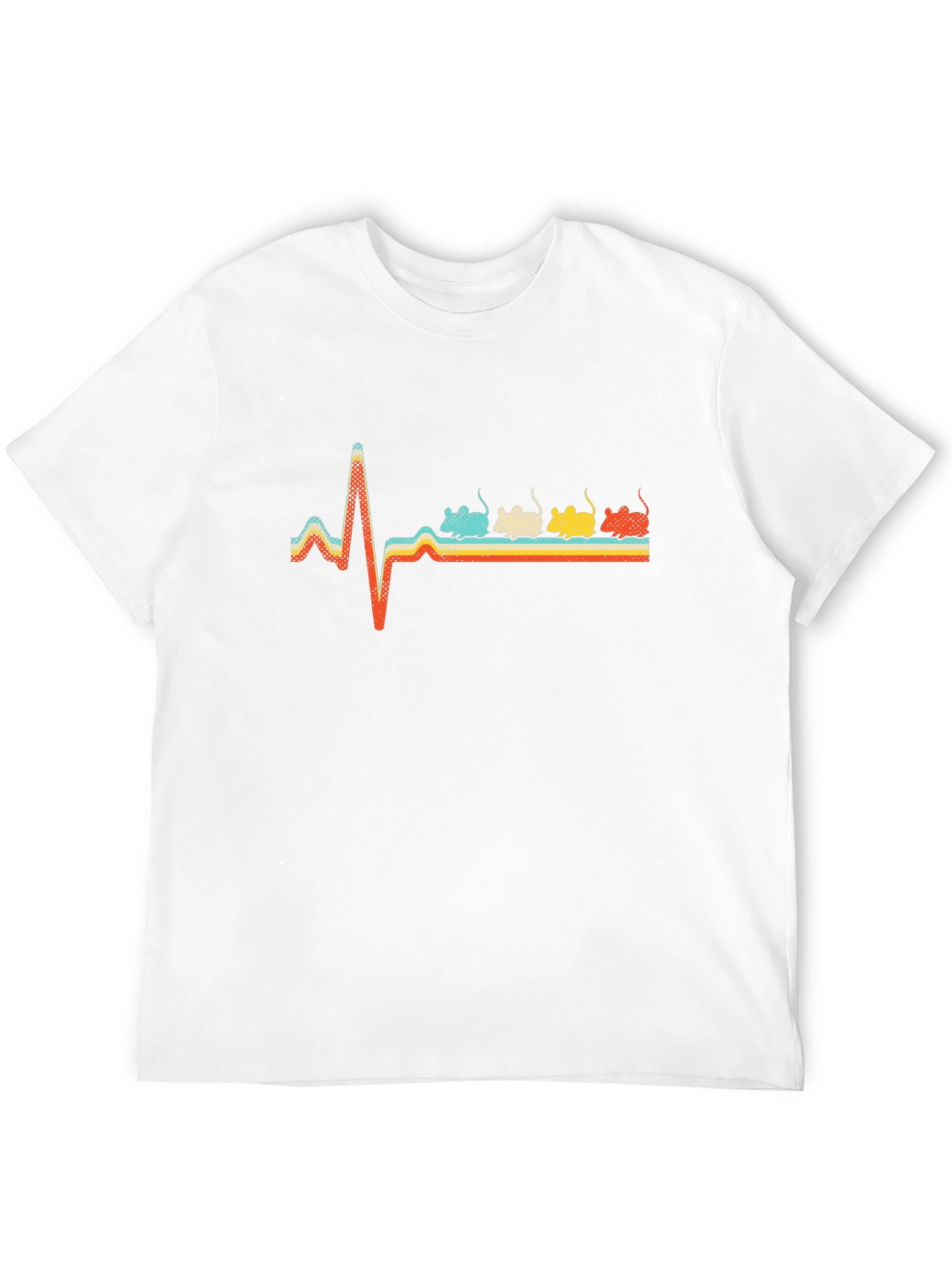 Retro Mouse Heartbeat T-Shirt