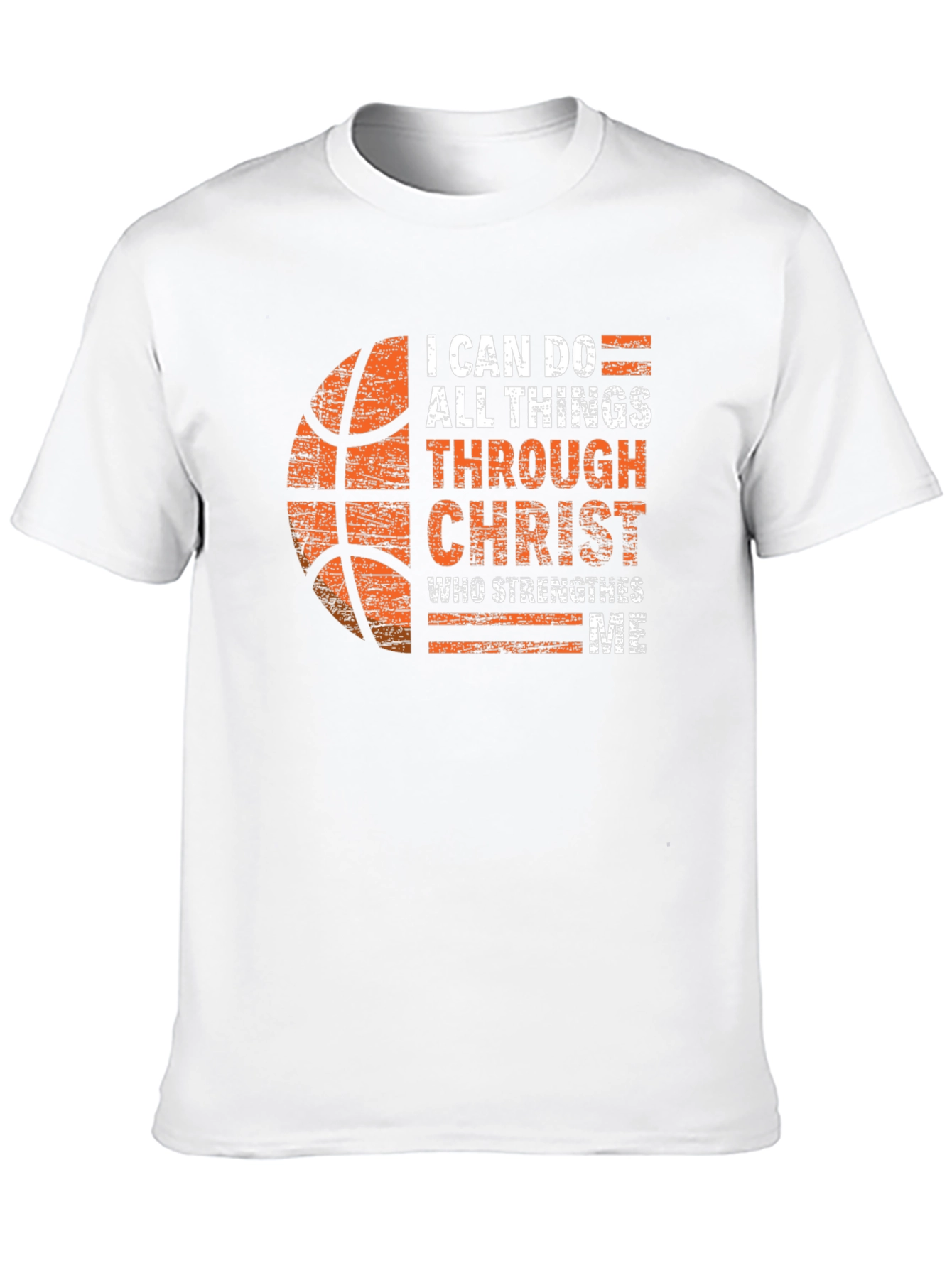 Christian Basketball T-Shirt: I Can Do All Things