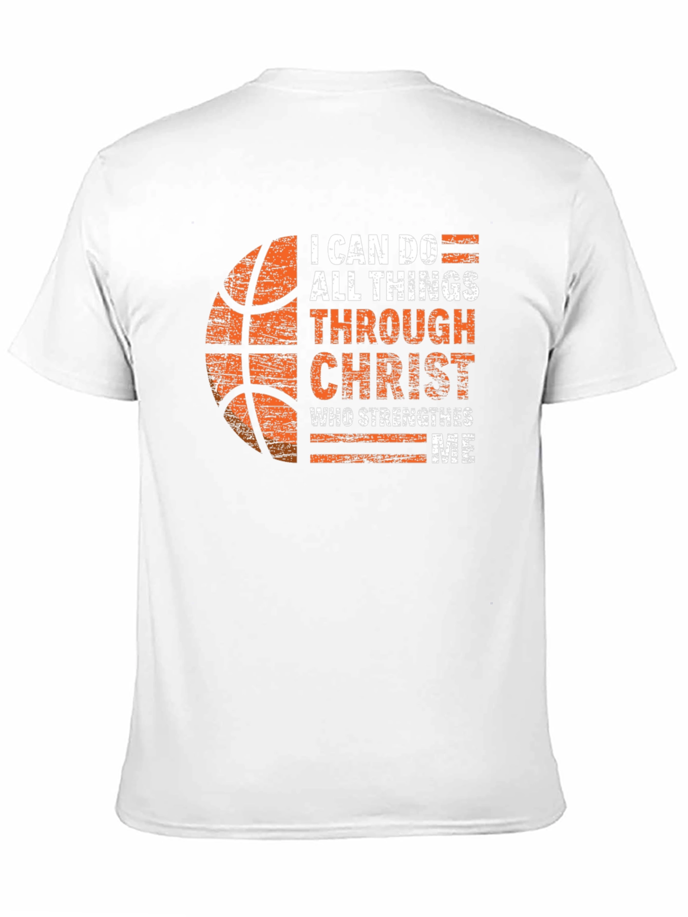 Christian Basketball T-Shirt: I Can Do All Things