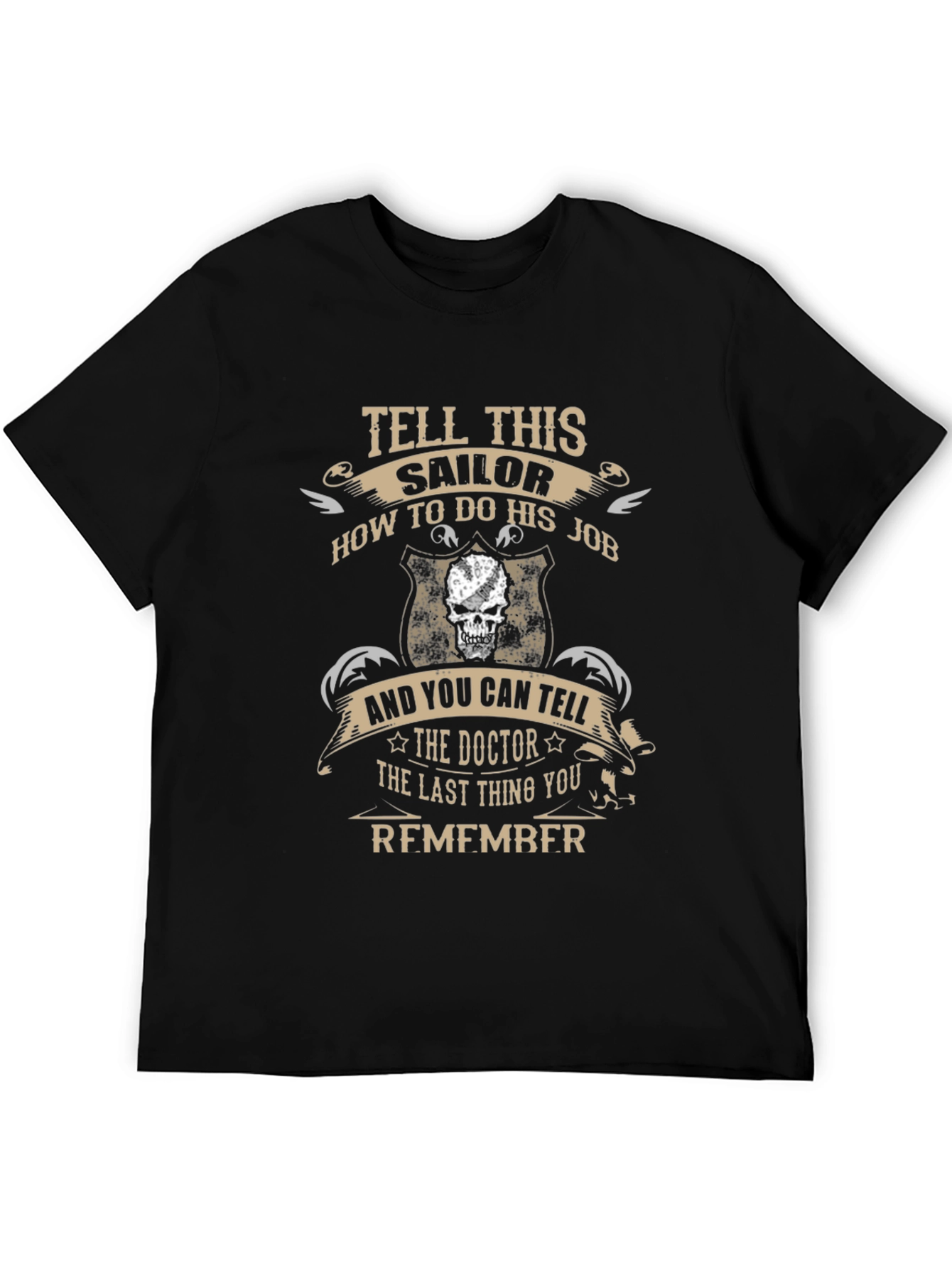 Tell This Sailor T-Shirt - Funny Graphic Tee