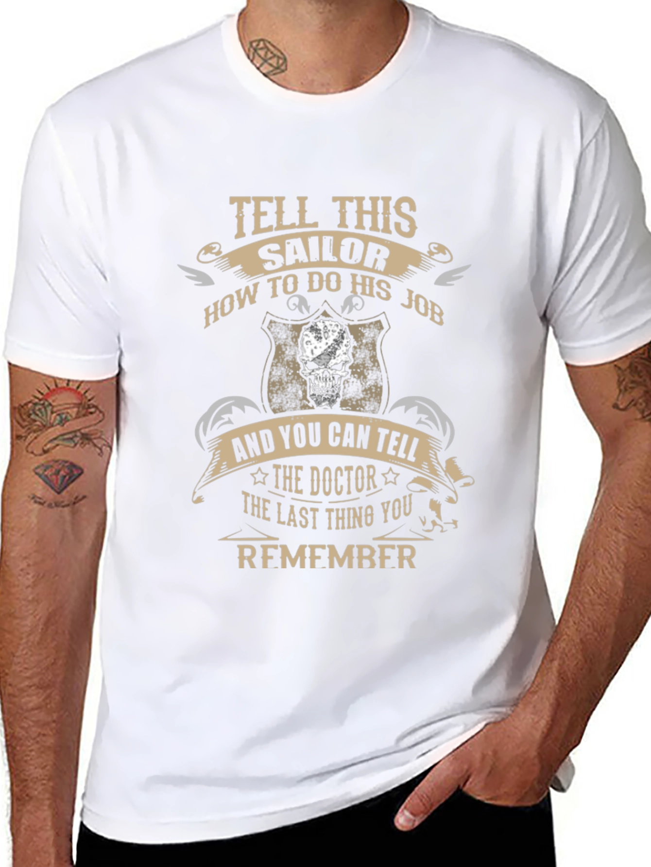 Tell This Sailor T-Shirt - Funny Graphic Tee