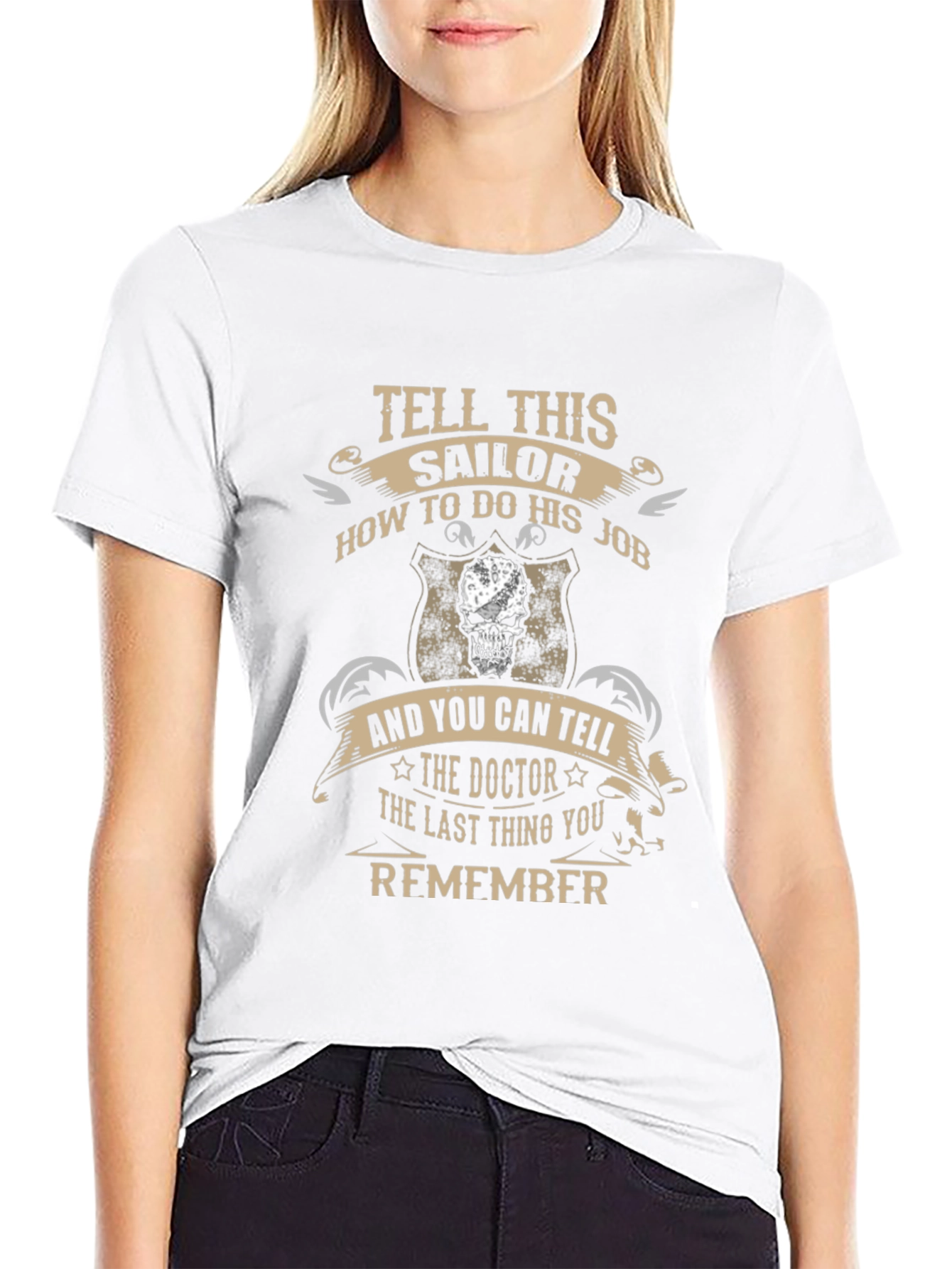 Tell This Sailor T-Shirt - Funny Graphic Tee