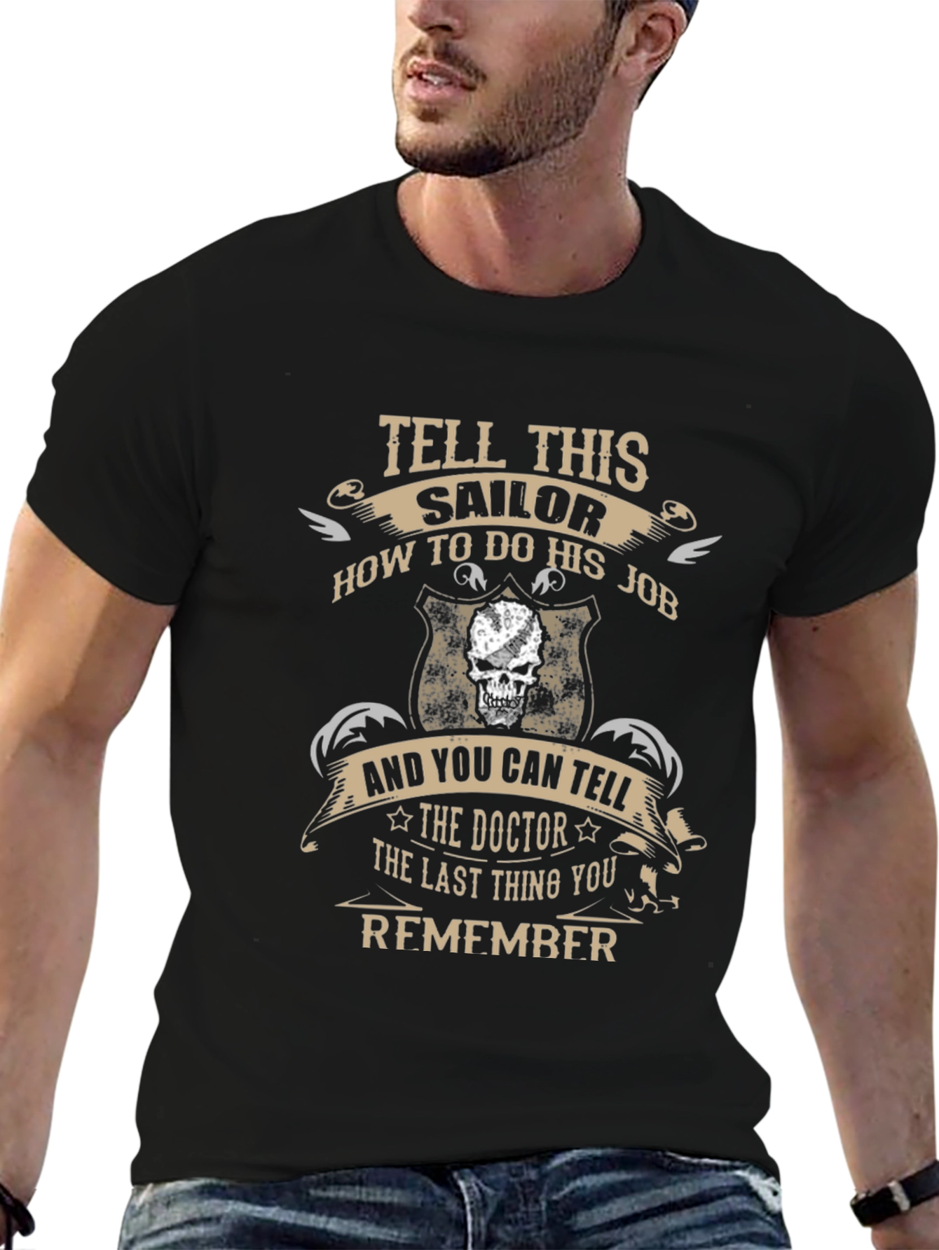 Tell This Sailor T-Shirt - Funny Graphic Tee