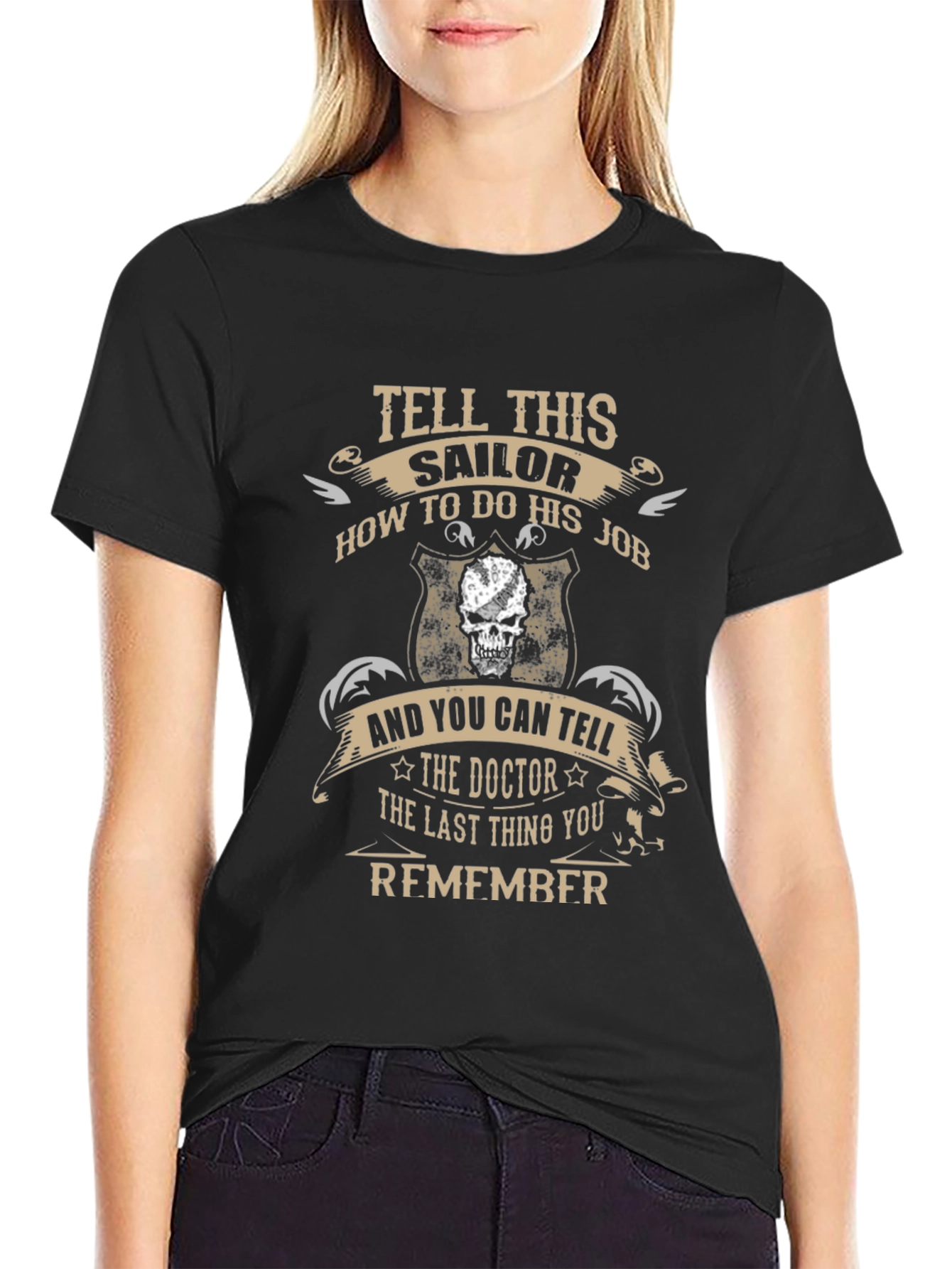 Tell This Sailor T-Shirt - Funny Graphic Tee