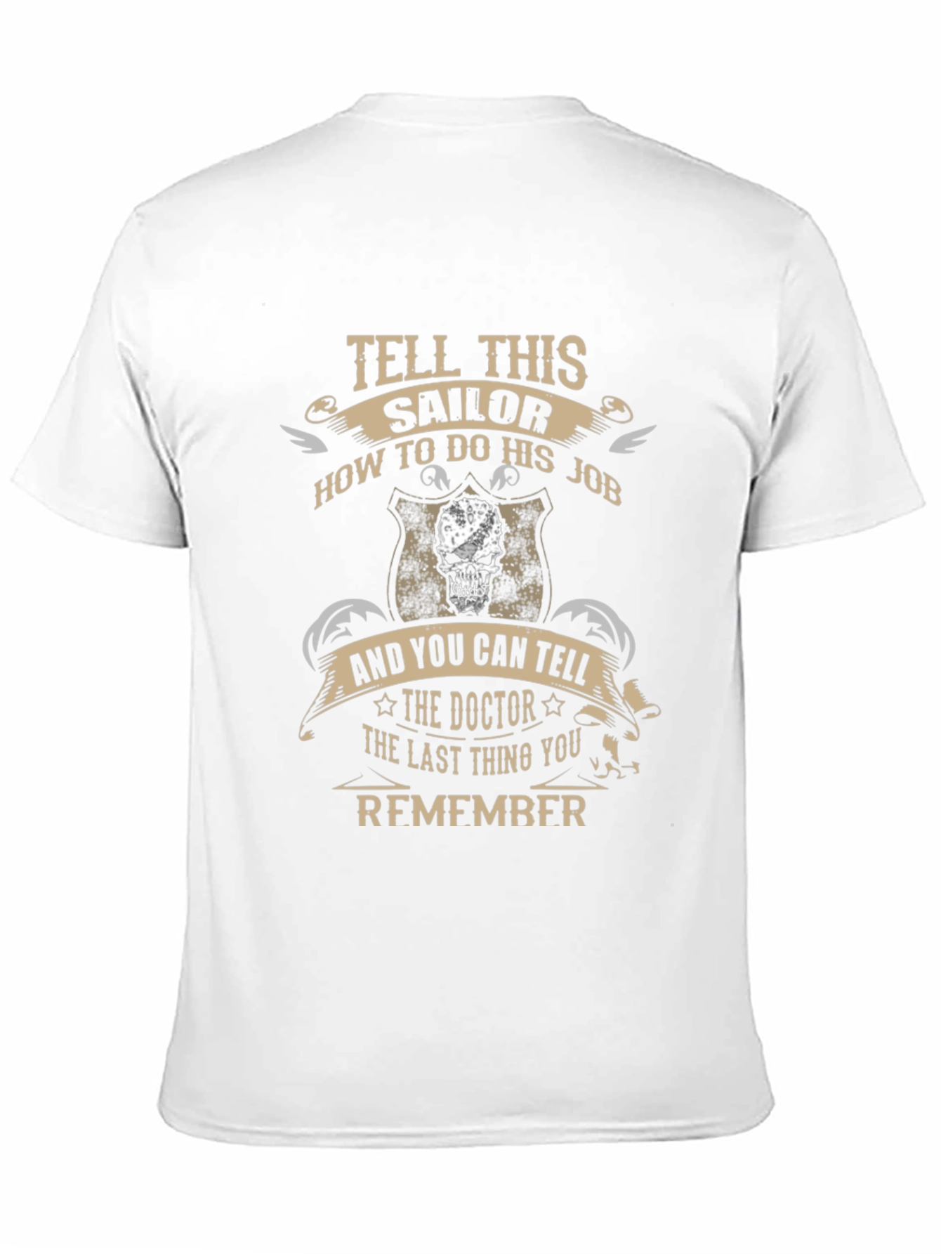Tell This Sailor T-Shirt - Funny Graphic Tee