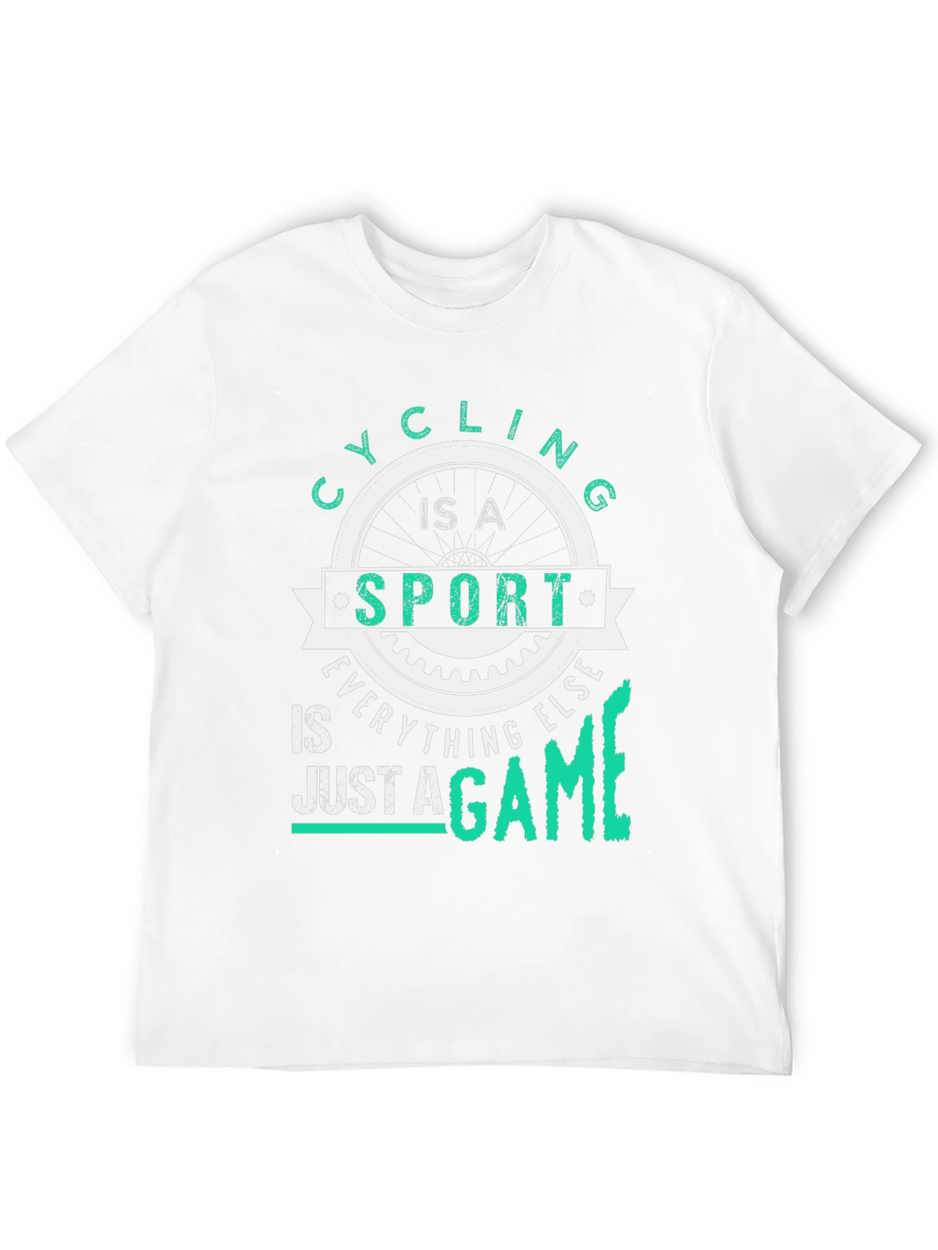 Cycling Is A Sport Graphic T-Shirt